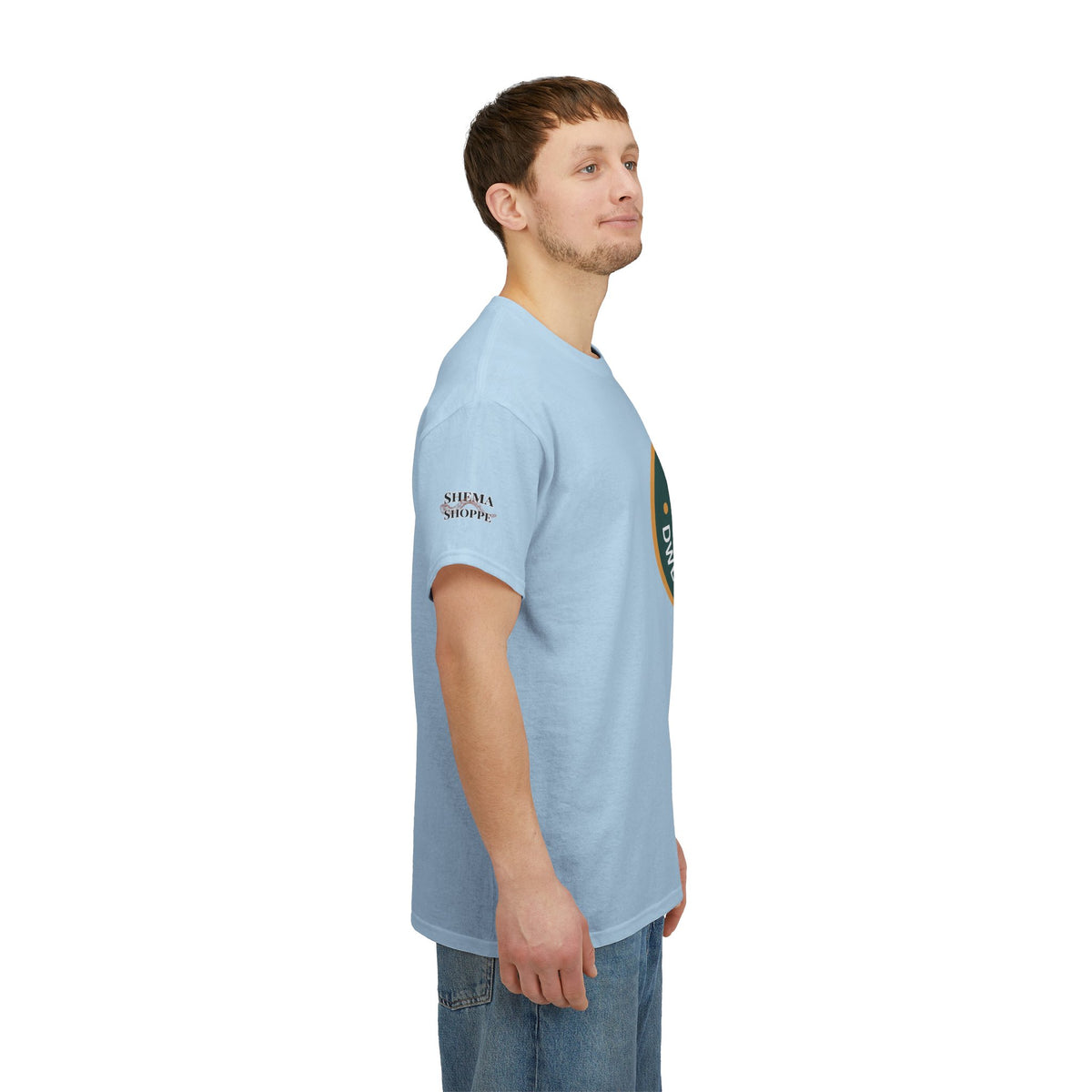 Sukkot Camping Tee — “Dwell With Yeshua” Biblical Feast T‑Shirt