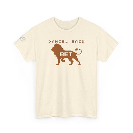 'Daniel Said Bet' Graphic Lion Tee Hebrew Hahas