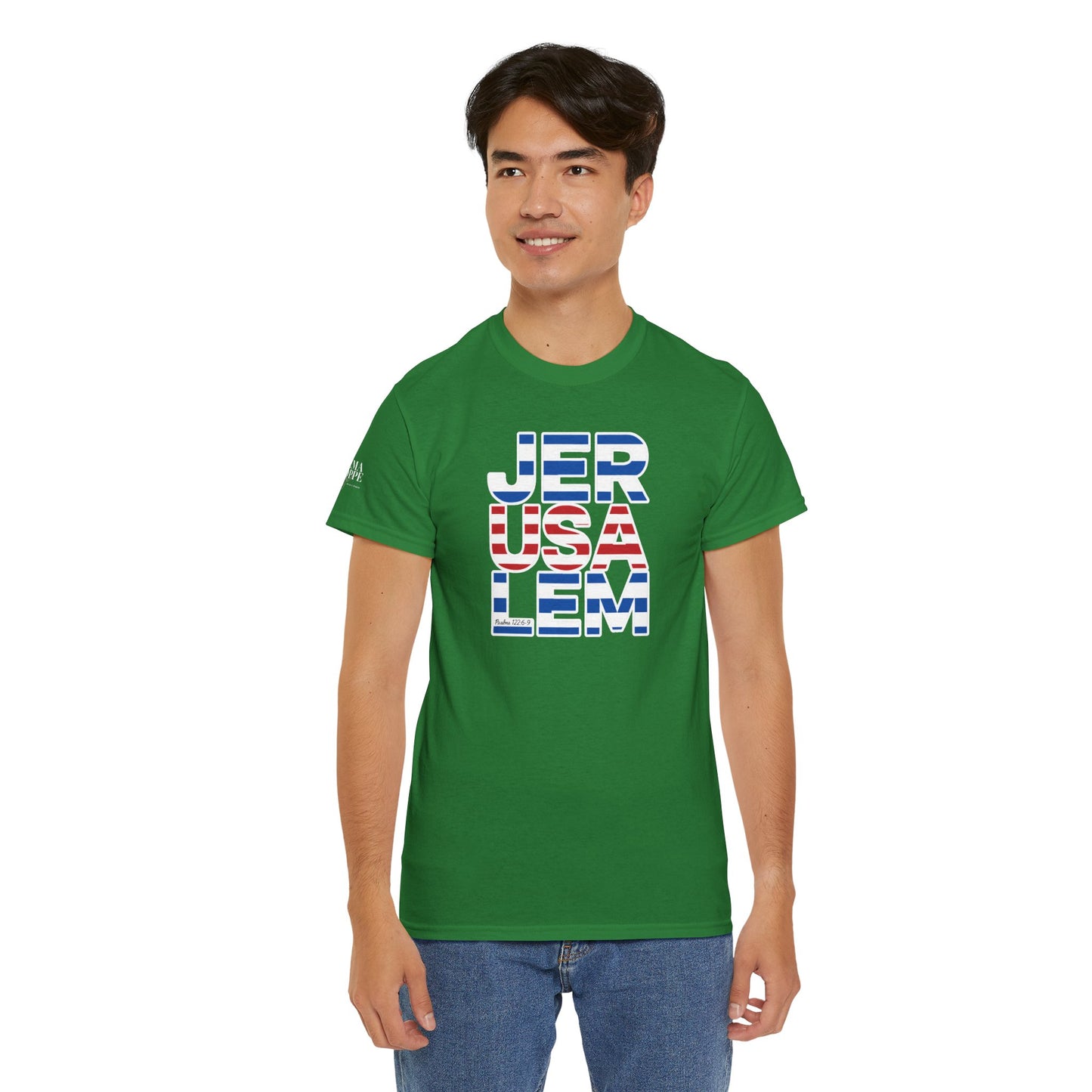 JerUSAlem Psalms 122:6-9 Unisex Tee Patriotic T-Shirt Solidarity