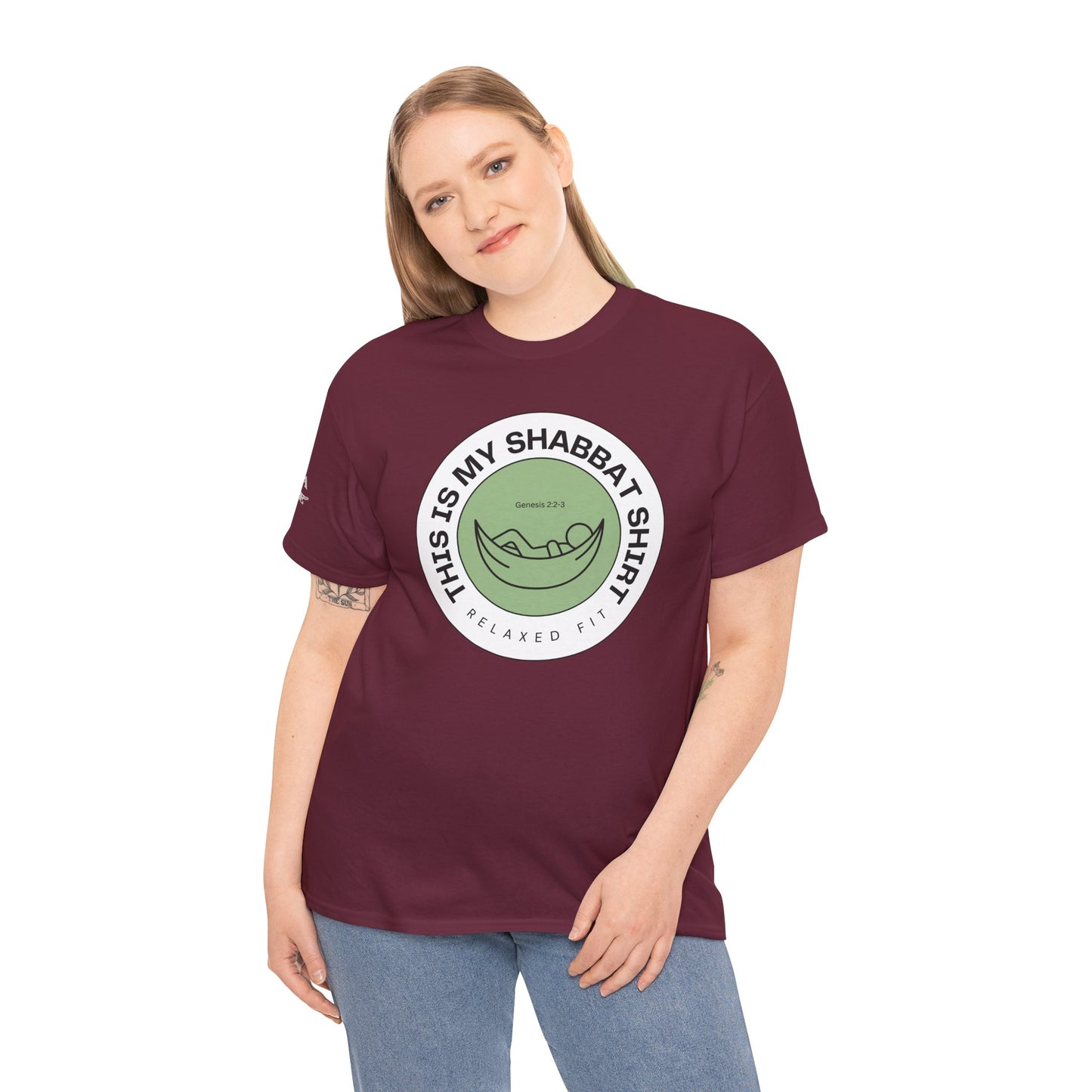 This Is My Shabbat Shirt — Chilling Out Is a Commandment Hammock Sabbath Cotton Tee
