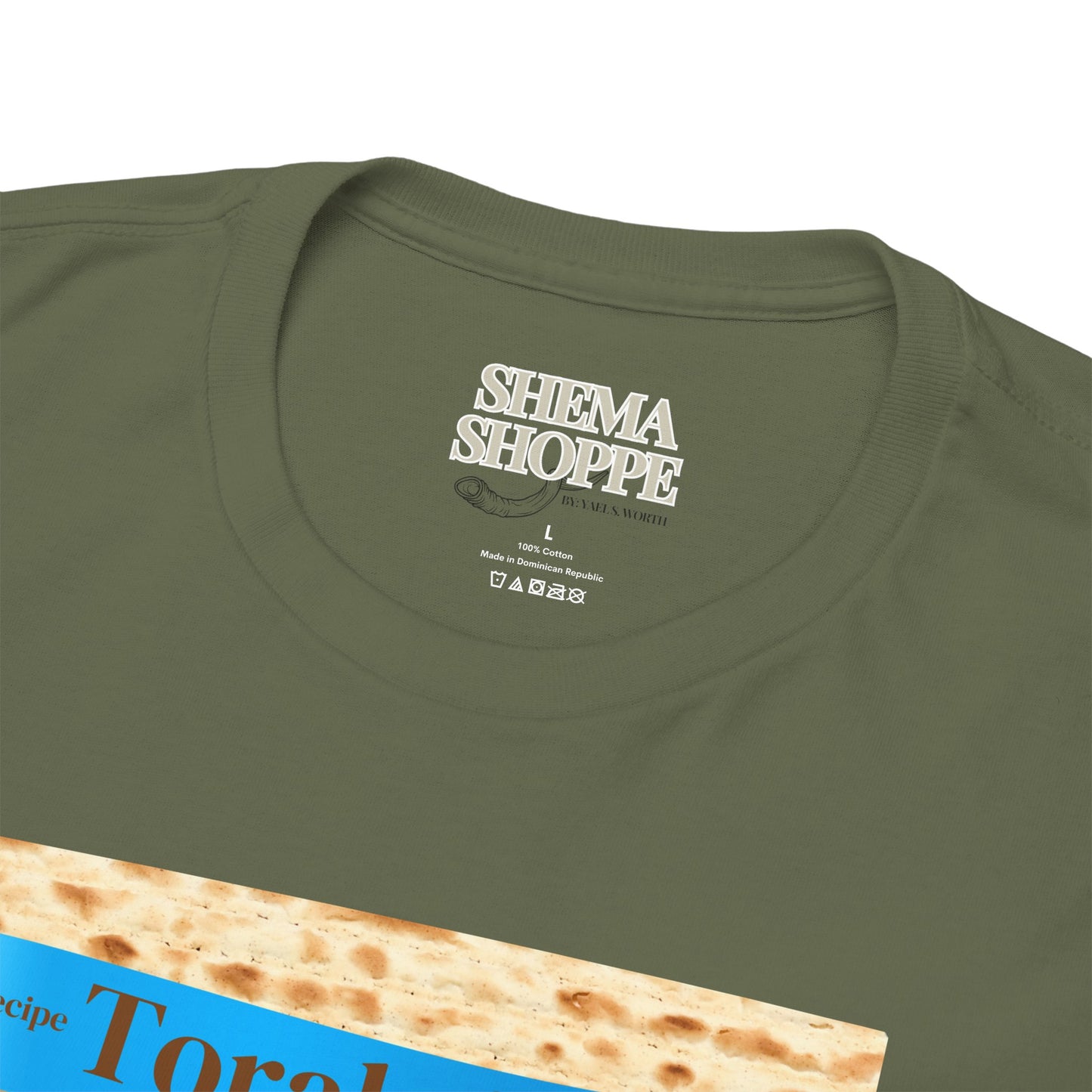 Passover Matzo Unisex Tee - Moshe's Recipe Torahtillas Cotton Funny Shirt