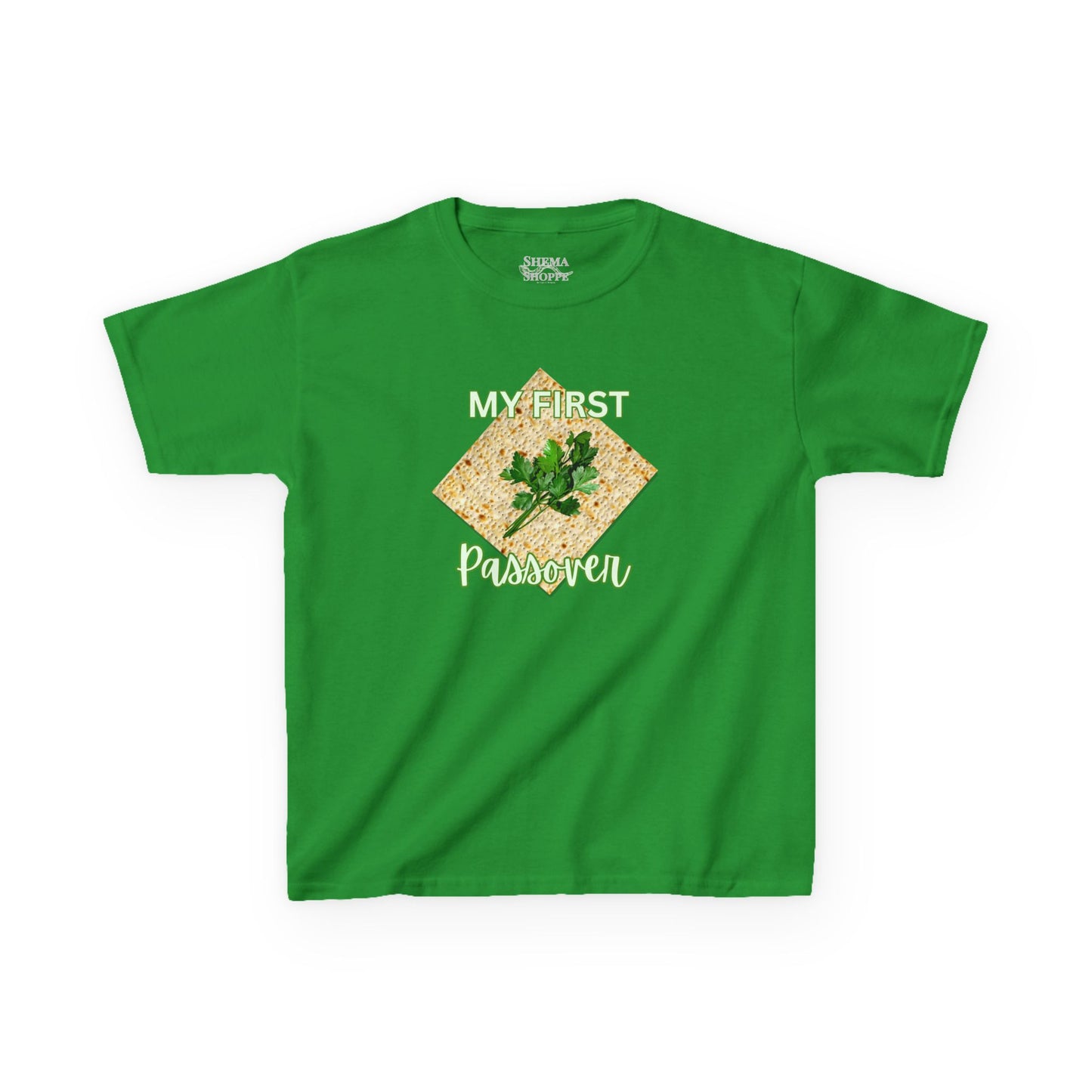 Kids T‑Shirt “My First Plant Parent” Green Succulent Garden Tee