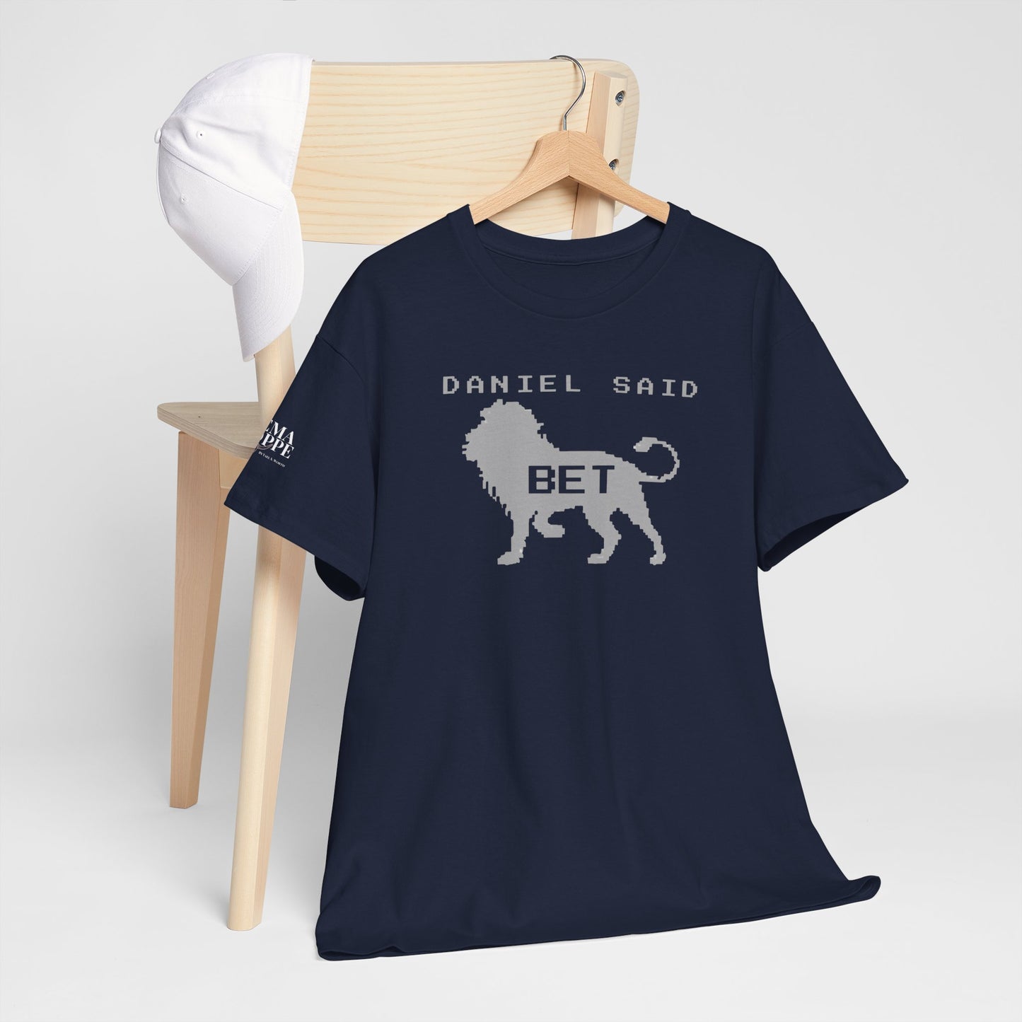 'Daniel Said Bet' Graphic Lion Tee Hebrew Hahas