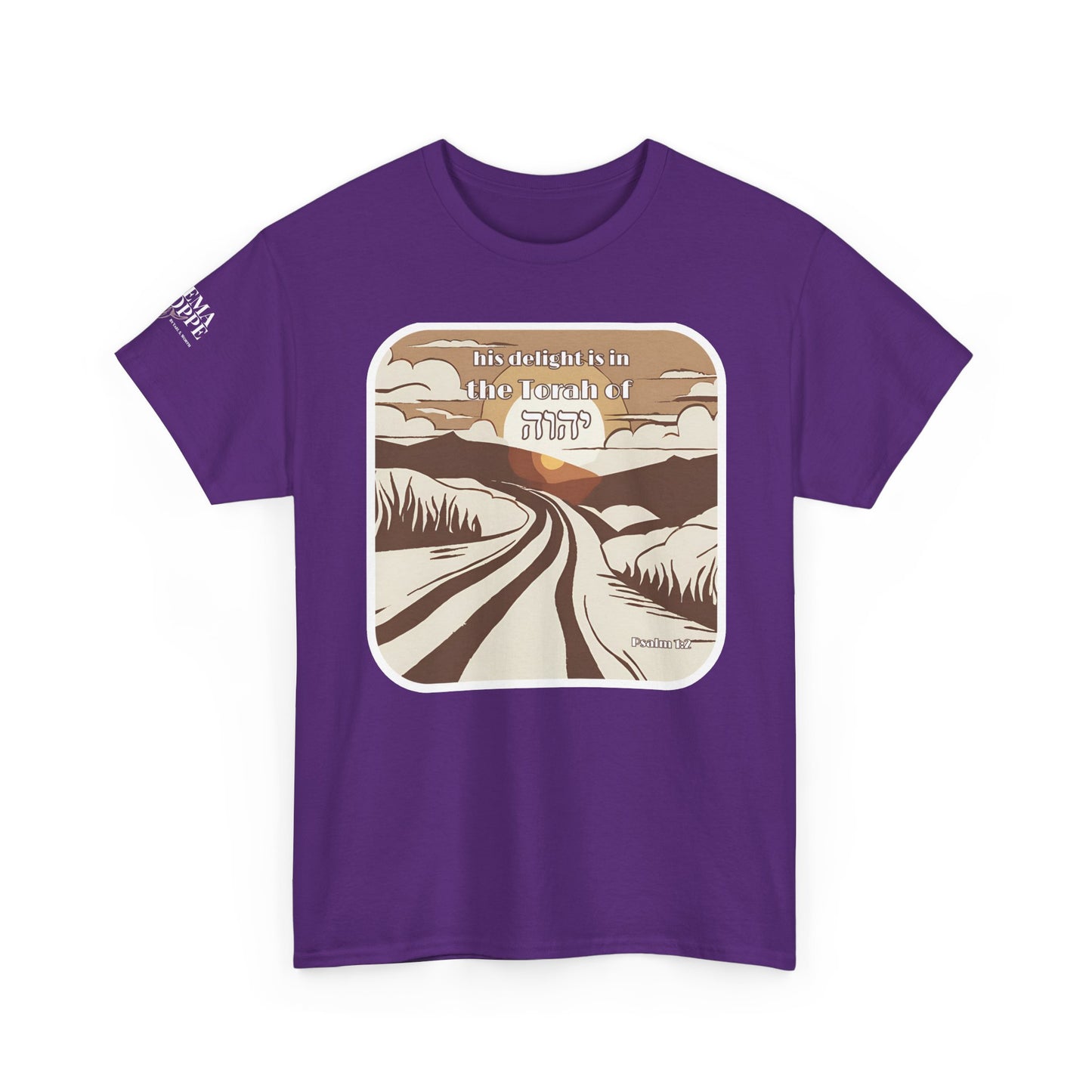 His Delight Vintage Narrow Path Shirt Psalm 1:2