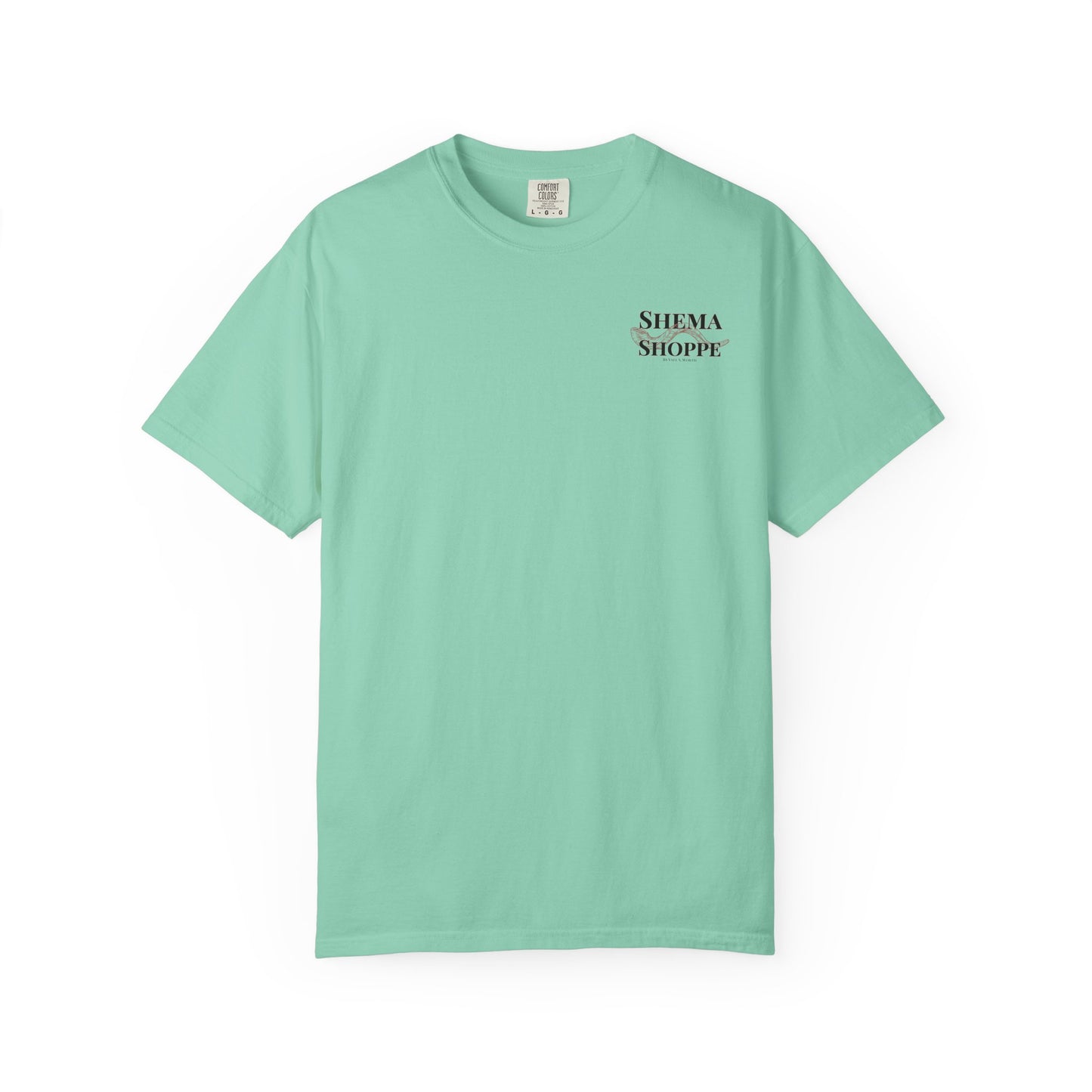 Open your Mouth Garment-Dyed T-Shirt — Rescue the Oppressed Back Print