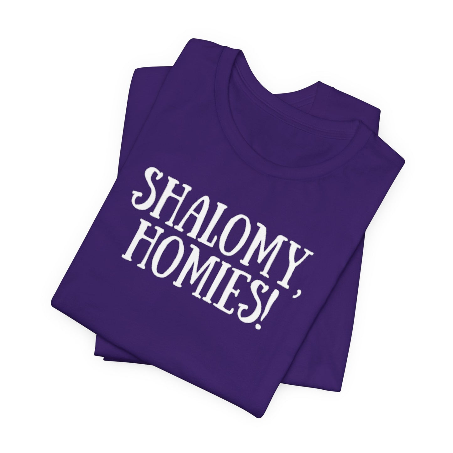 Shalomy Homies Tee - Funny Torah Obervant Greeting T-Shirt (Canada)