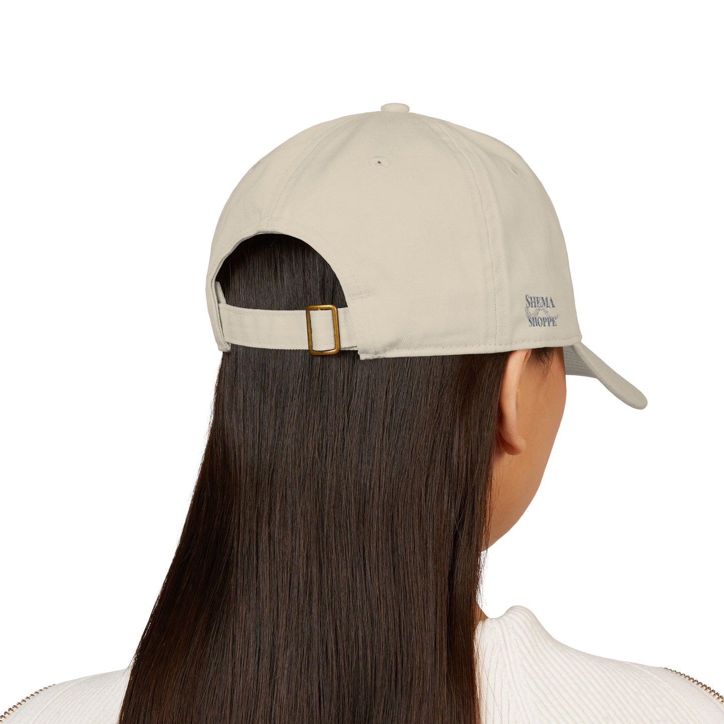 Organic Embroidered Sukkot With Yeshua Baseball Cap — Green Tent Patch