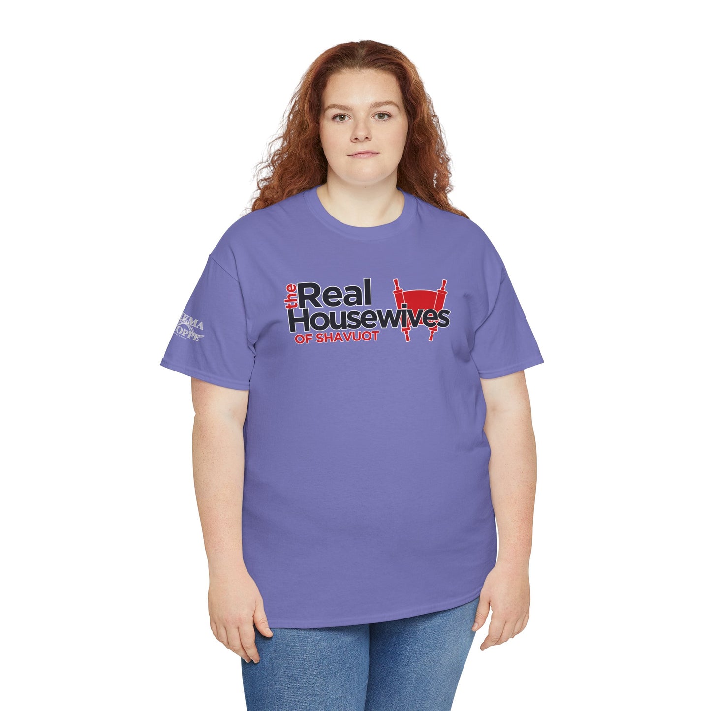 The Real Housewives of Shavuot Torah Scrolls T-Shirt Feast of Weeks Pentecost Cotton Tee