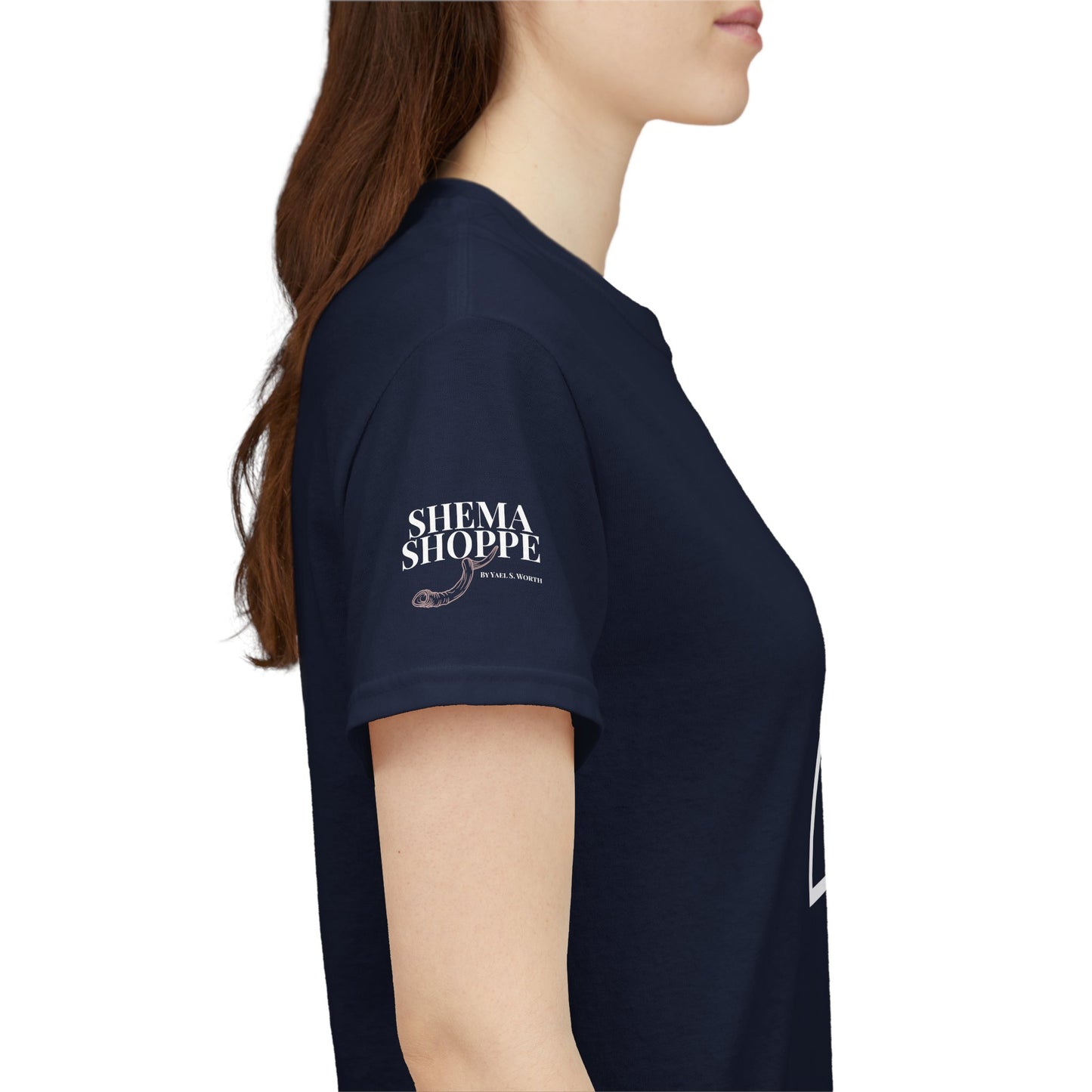 "Not Today Ha-satan" Cotton Tee Minimal Script Graphic Tee