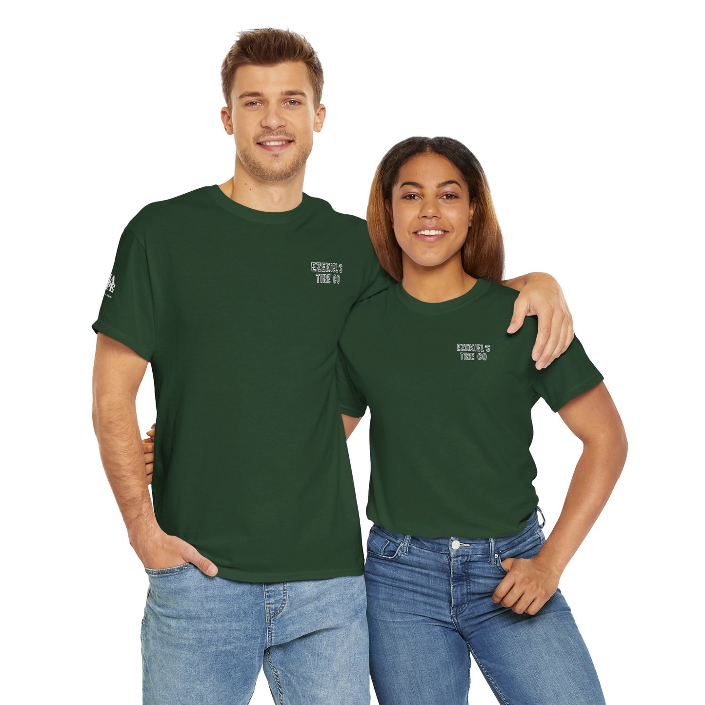 Ezekiel's Tire Company Shirt - Funny Biblical Unisex Cotton Tee