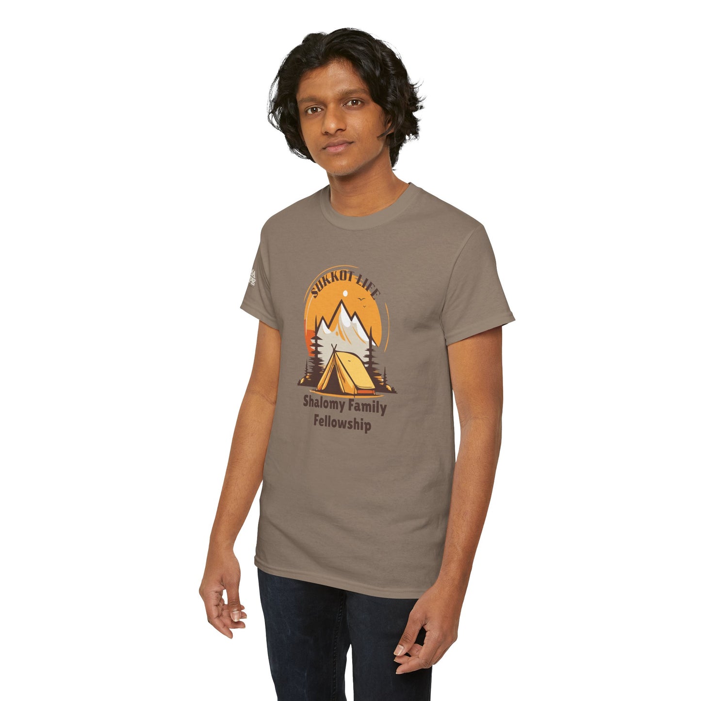 Personalized Sukkot Life Tee - Camping Biblical Feast Fellowship Shirt
