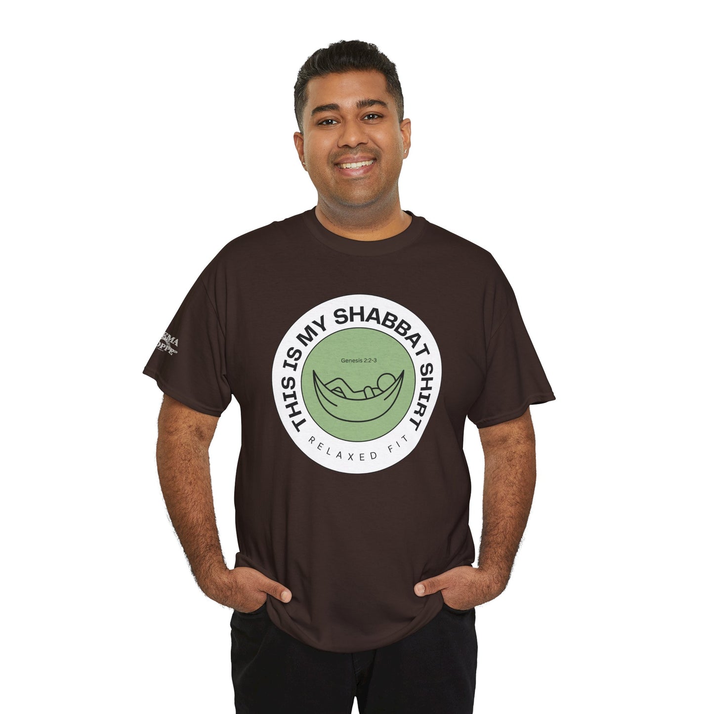 This Is My Shabbat Shirt — Chilling Out Is a Commandment Hammock Sabbath Cotton Tee