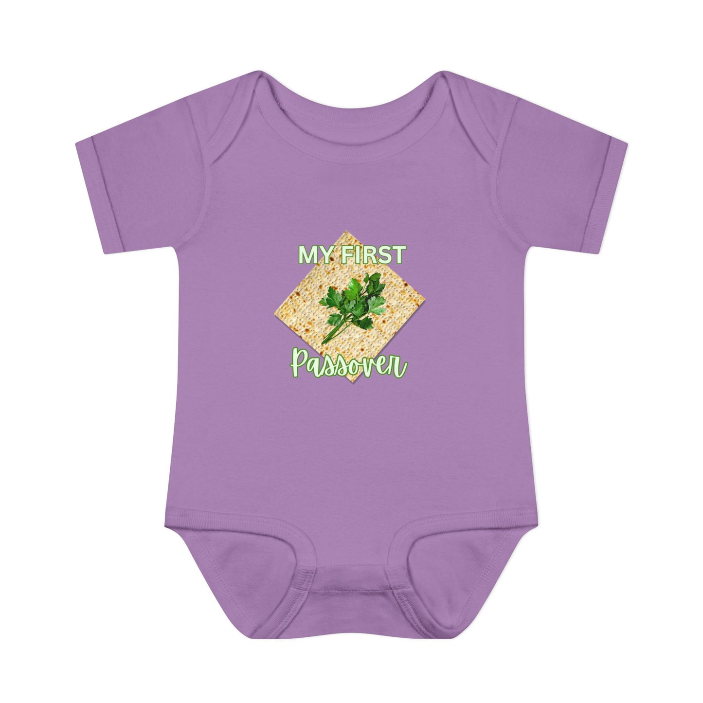 Baby Bodysuit - "My First Passover" Infant Onesie (Cute Unleavened Bread Lover Gift)