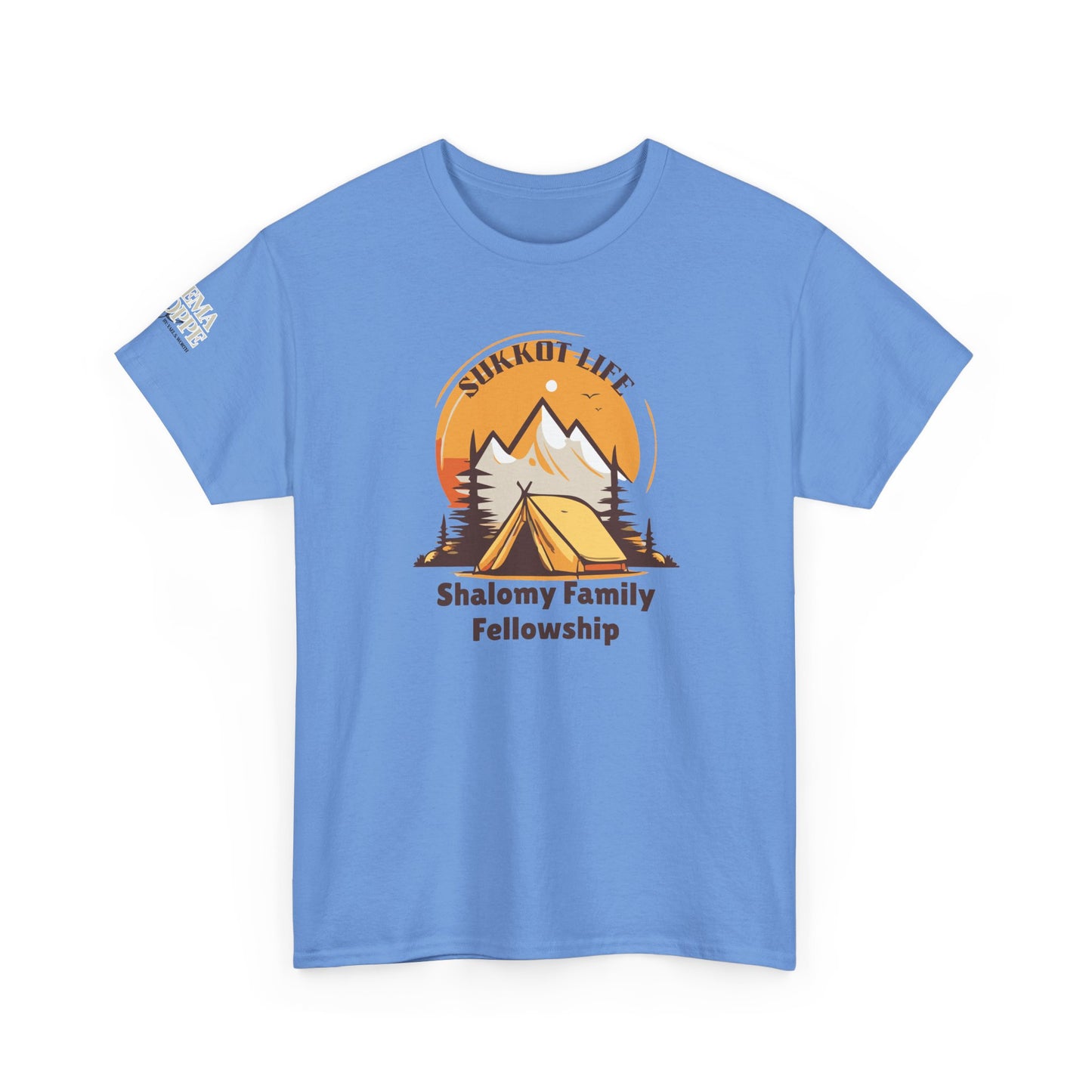 Sukkot Life Tee - Camping Biblical Feast Fellowship Shirt