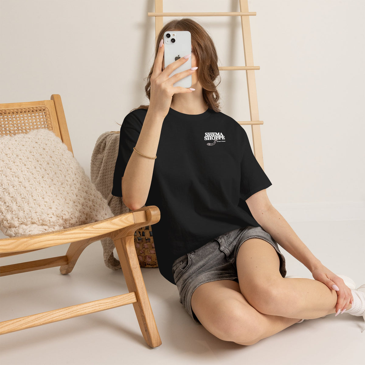 'Jael Time' Humorous Bible Story T-Shirt with Tent Peg and Hammer Design Cotton Tee