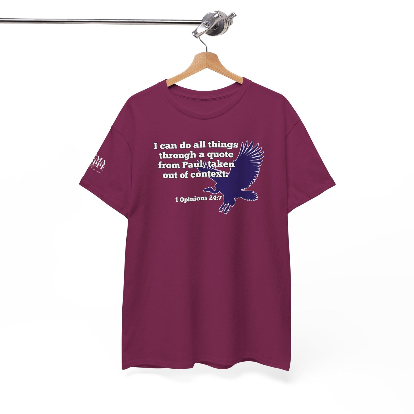All Things With A Paul Quote Out Of Context Non Inspirational Tee