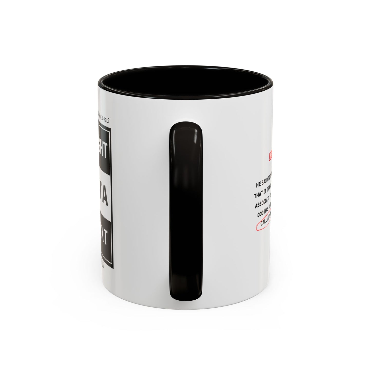 Straight Outta Context Mug, 11oz or 15oz Color Pop