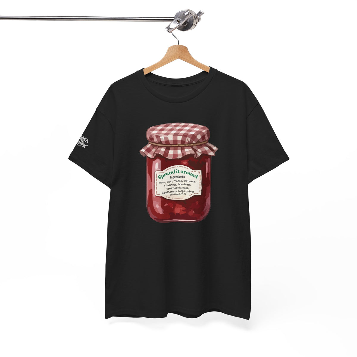 Fruit Of The Spirit Graphic Tee — Vintage Preserves "Spread it Around" T‑Shirt Galations