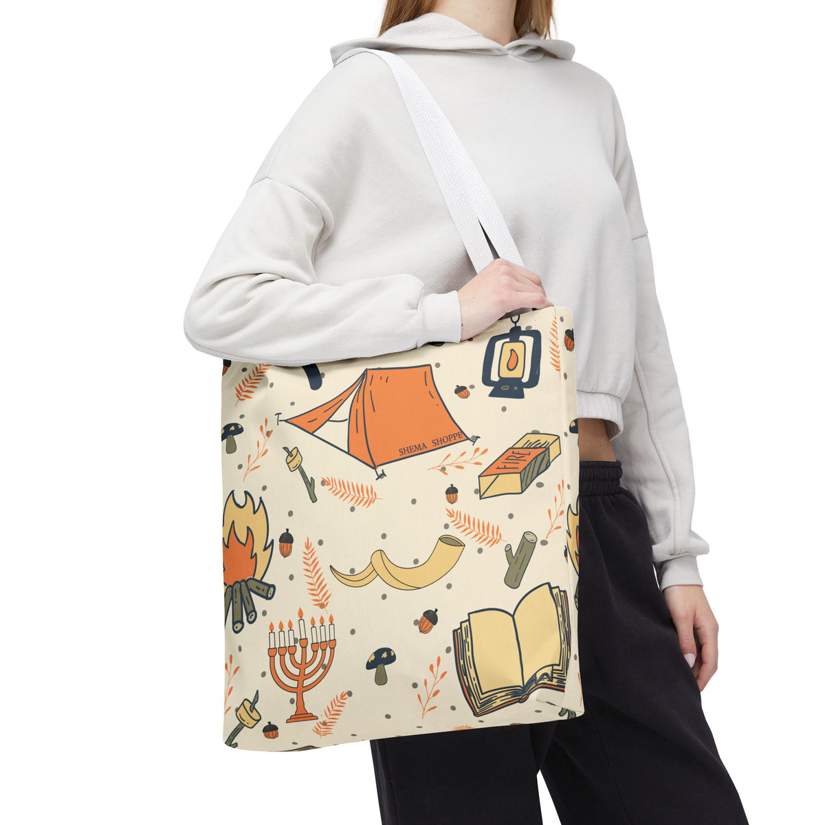 Sukkot Tents Tote Bag (AOP)