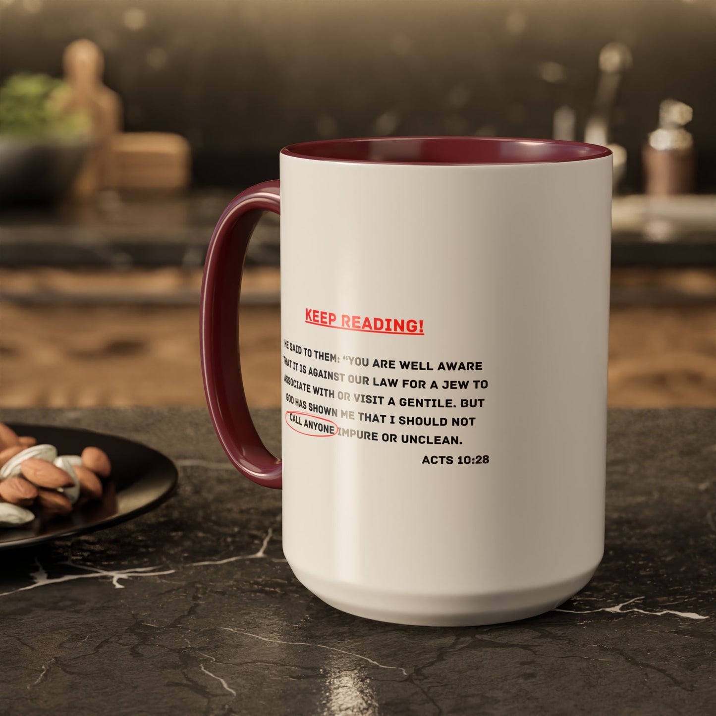 Straight Outta Context Mug, 11oz or 15oz Color Pop
