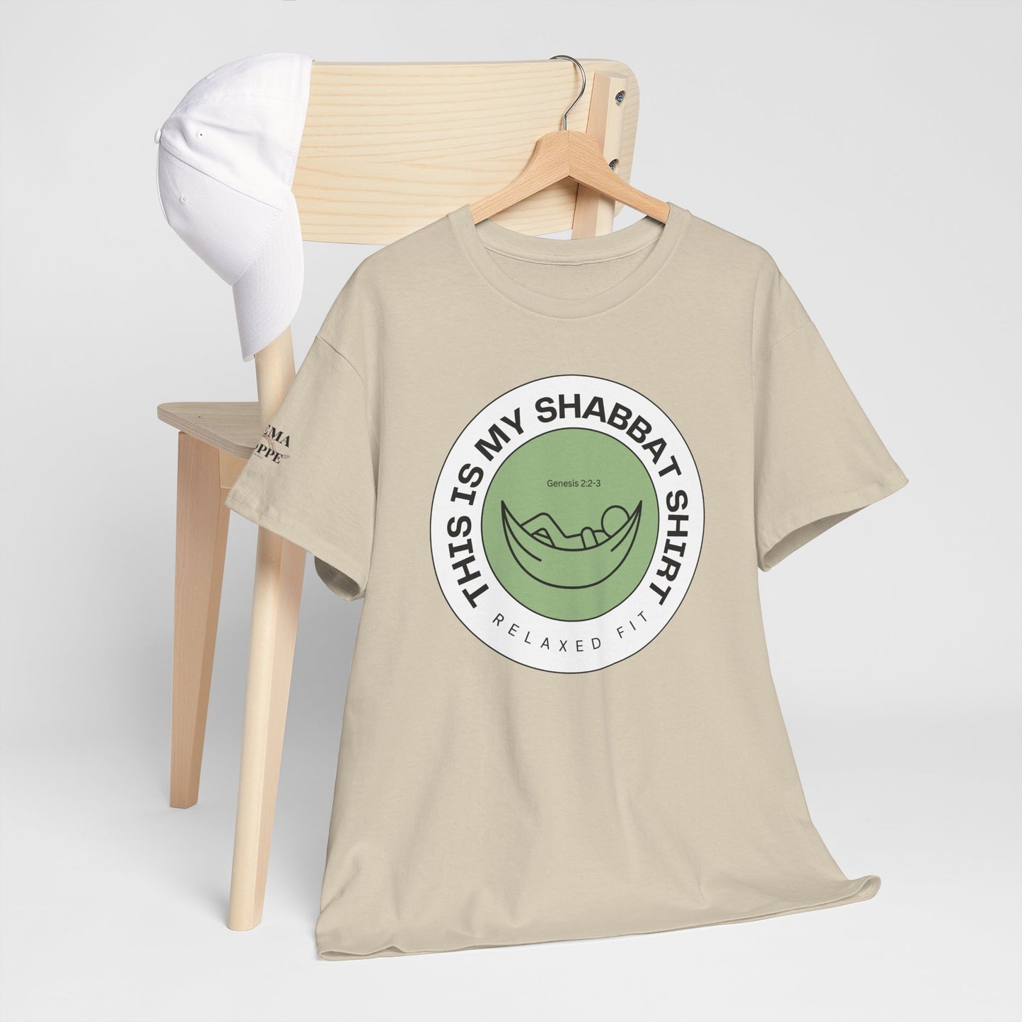 This Is My Shabbat Shirt — Chilling Out Is a Commandment Hammock Sabbath Cotton Tee