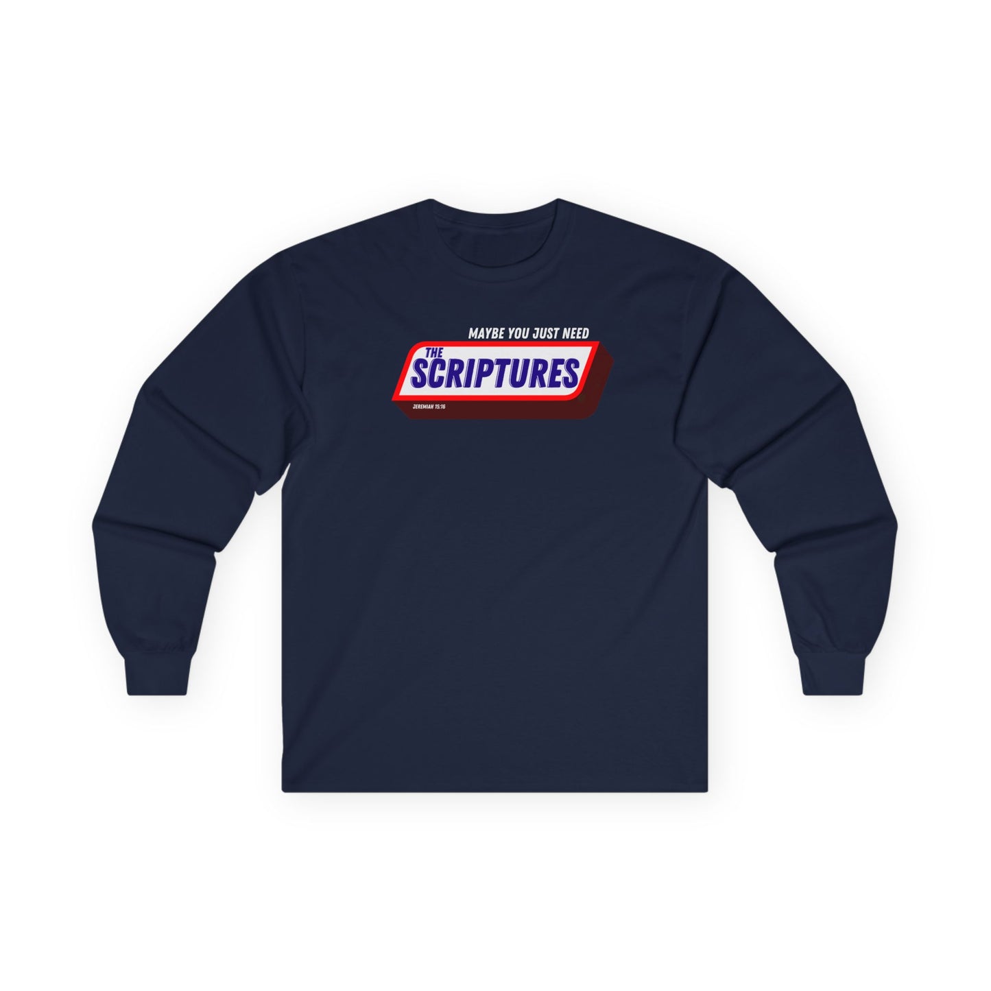 Scriptures Satisfy Unisex Ultra Cotton Long Sleeve Tee