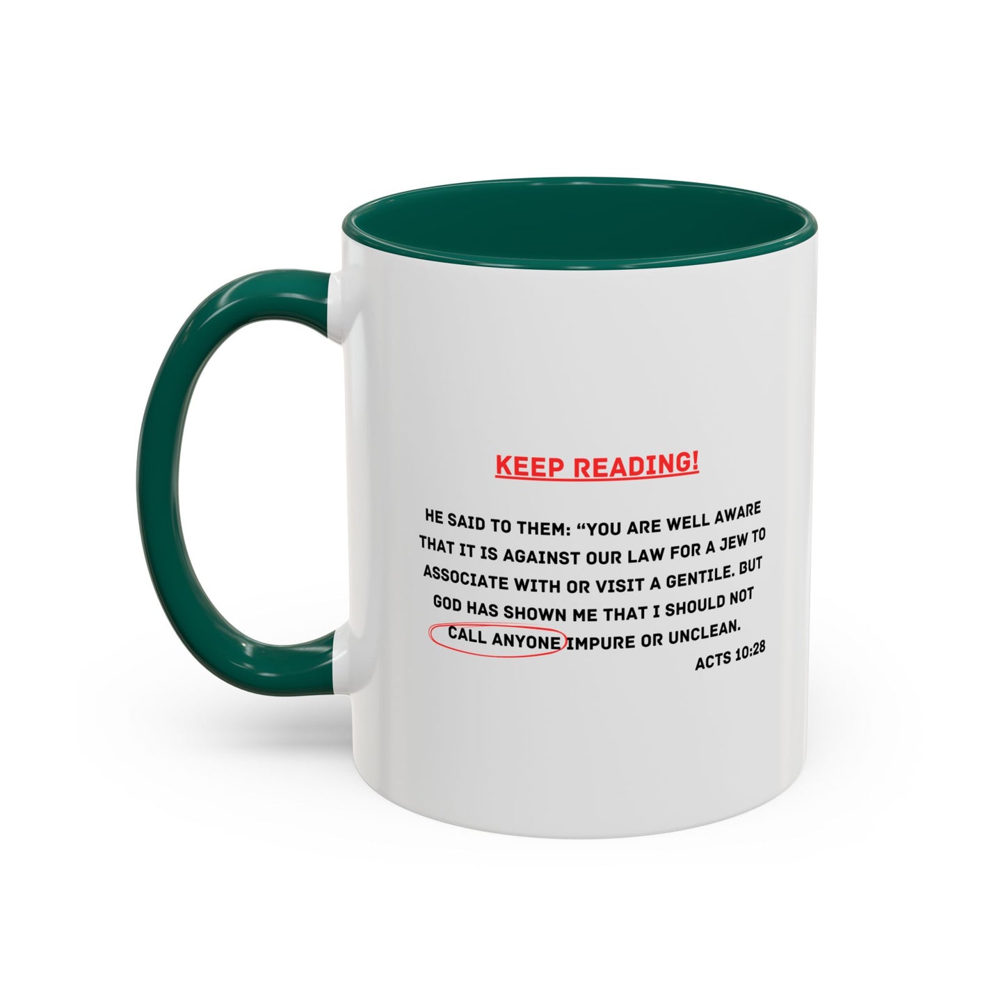 Straight Outta Context Mug, 11oz or 15oz Color Pop