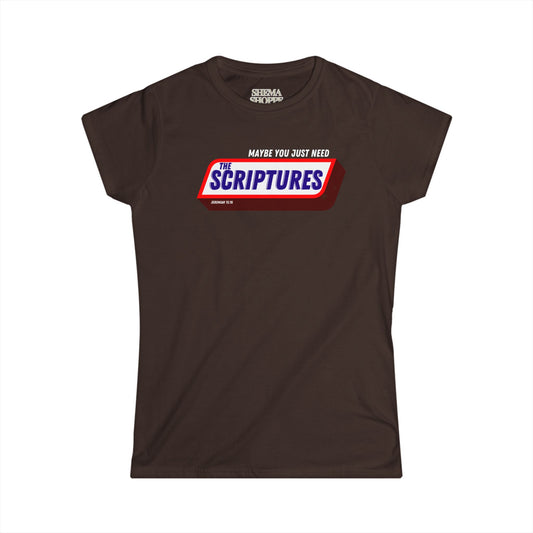 Scriptures Satisfy Women's Softstyle Tee