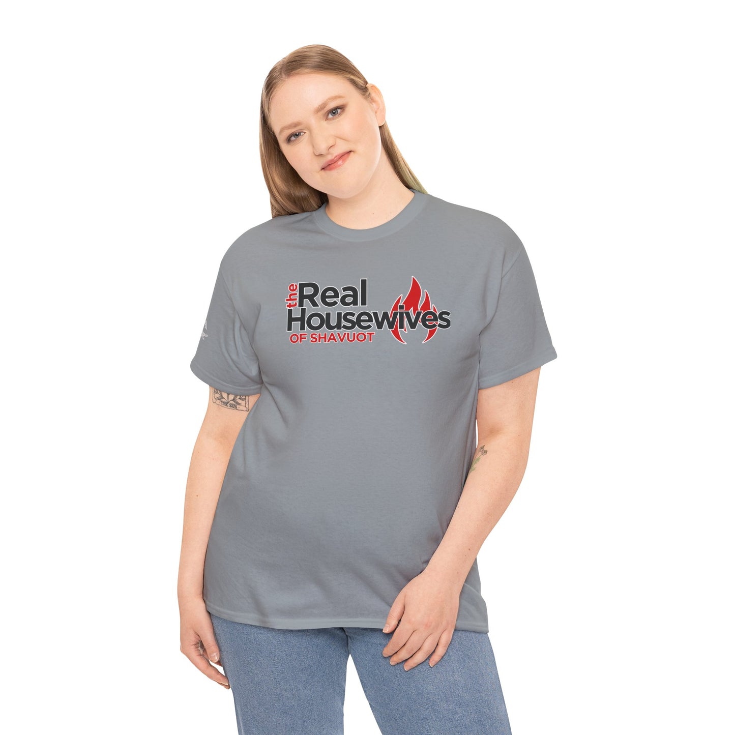The Real Housewives of Shavuot Flames T‑Shirt Feast of Weeks Biblical Feast