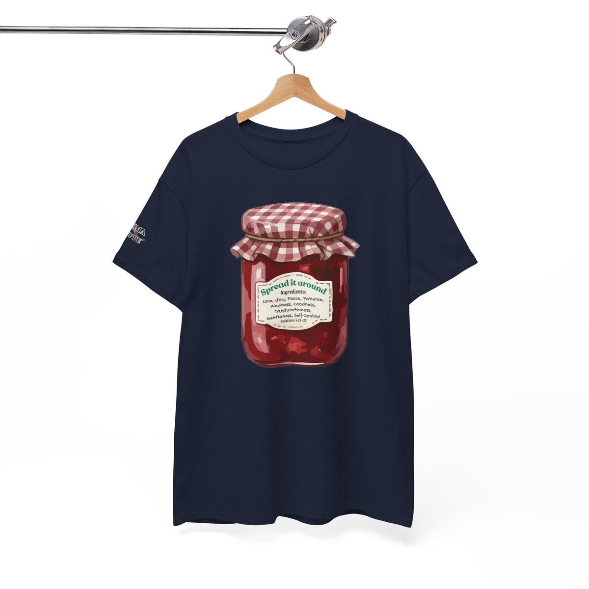Fruit Of The Spirit Graphic Tee — Vintage Preserves "Spread it Around" T‑Shirt Galations