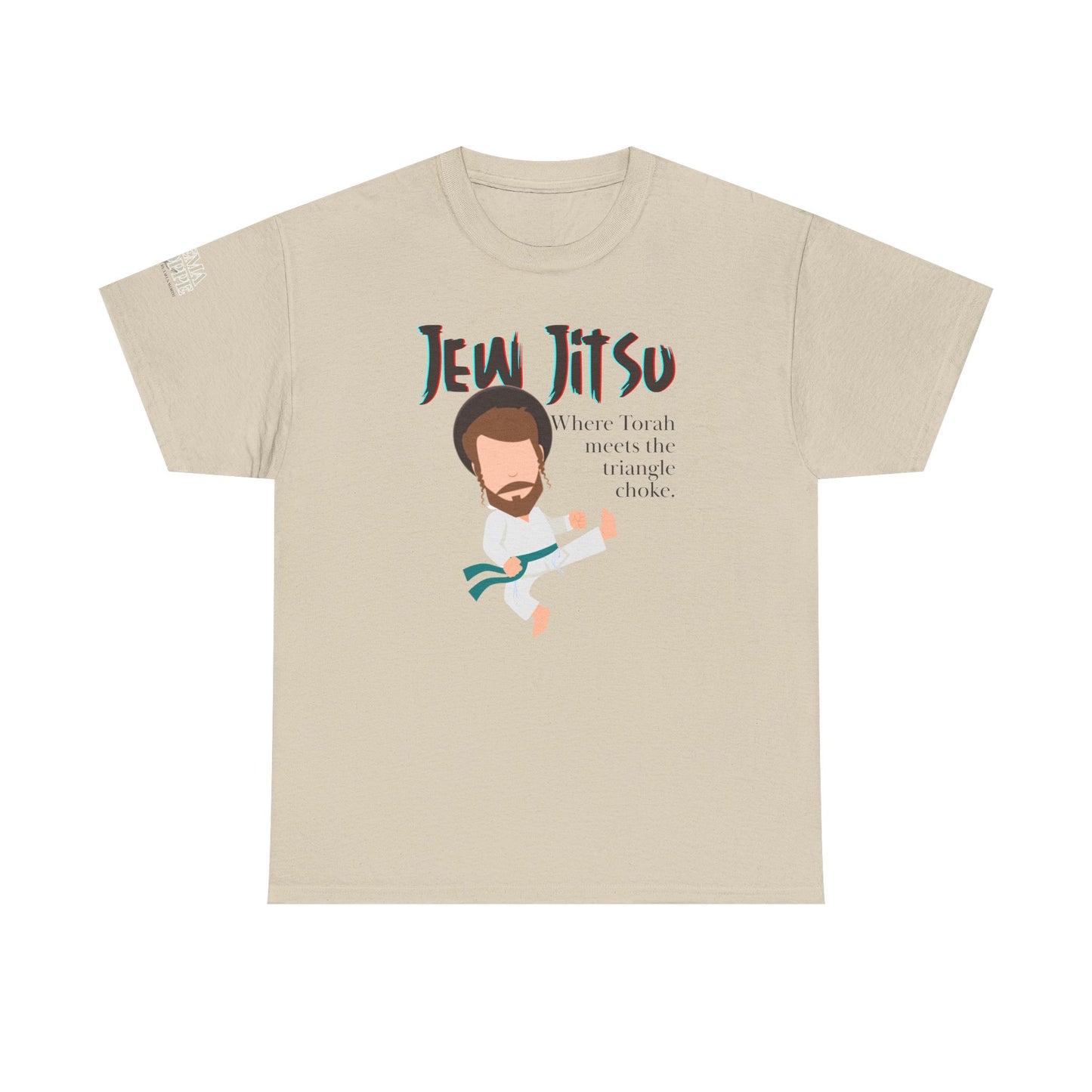 Jew Jitsu Funny Unisex Tee - Cotton Martial Arts Torah Shirt