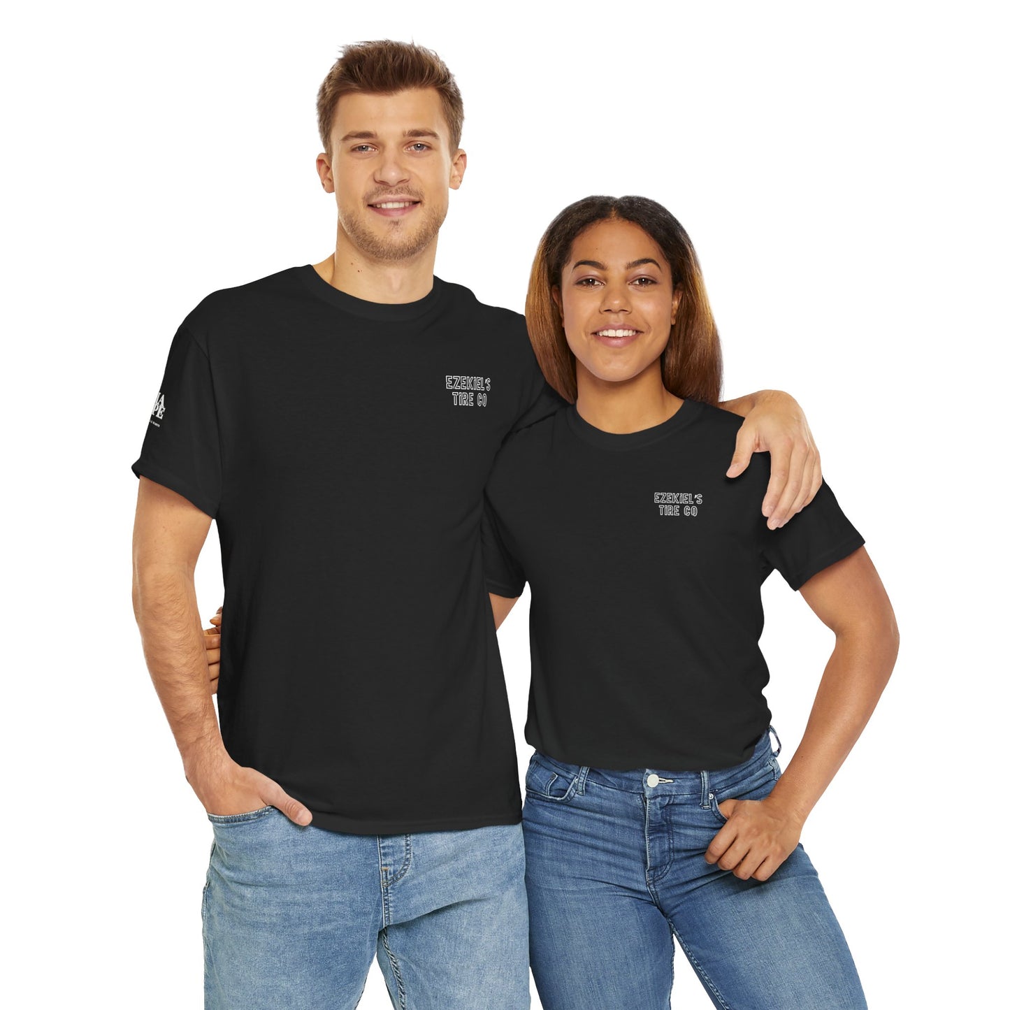 Ezekiel's Tire Company Shirt - Funny Biblical Unisex Cotton Tee