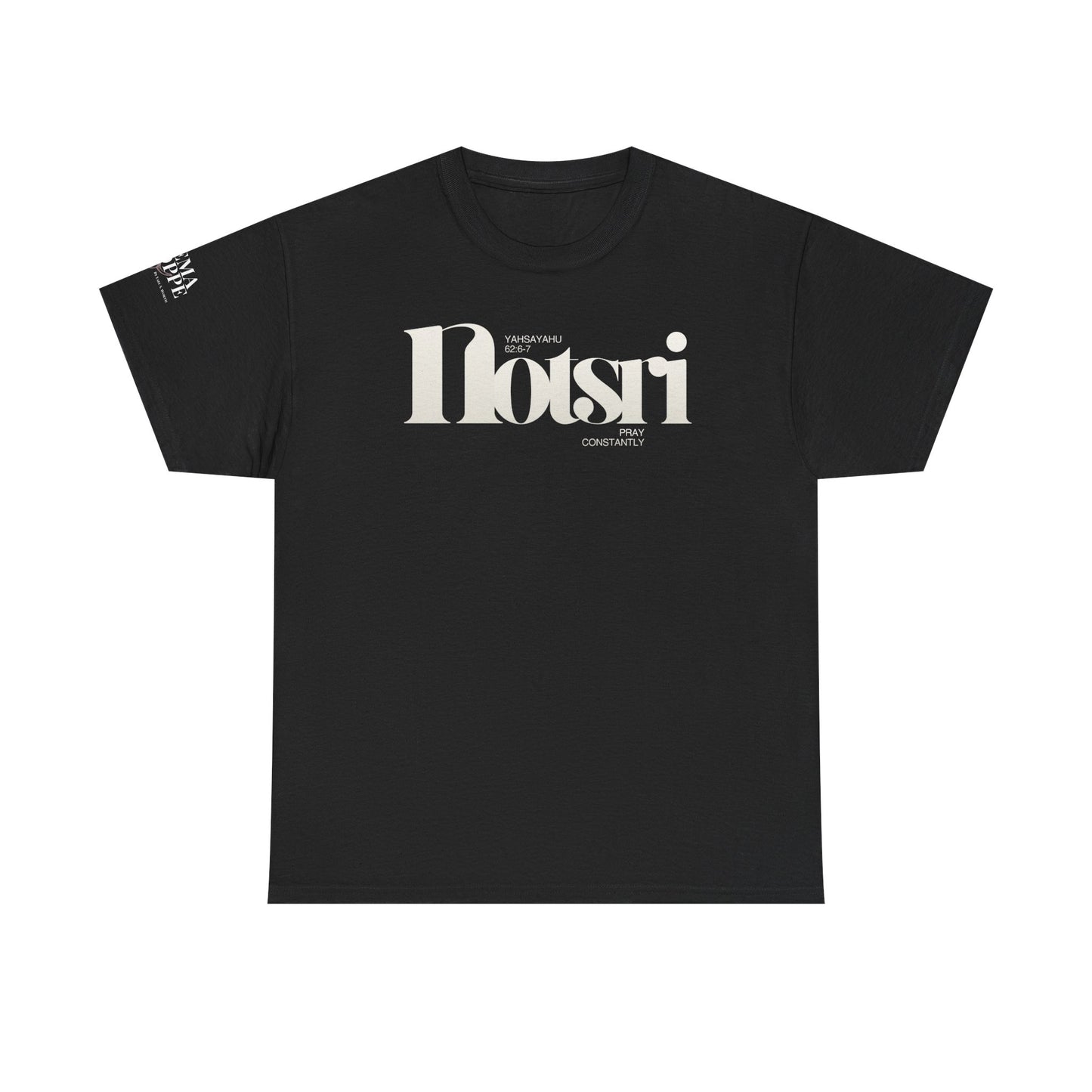 Notsri Minimalist Logo Tee Watchman Shirt