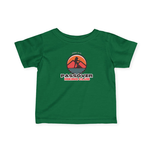 Passover Hiking Club- Infant Fine Jersey Tee Bible Humor