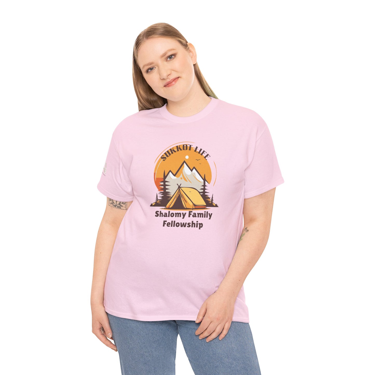 Personalized Sukkot Life Tee - Camping Biblical Feast Fellowship Shirt