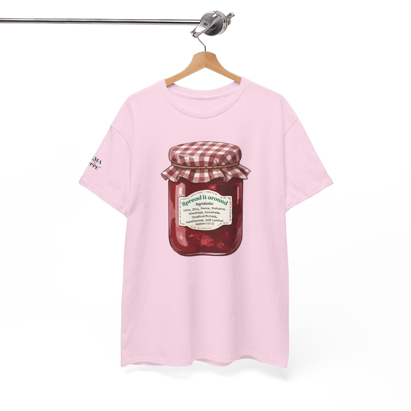 Fruit Of The Spirit Graphic Tee — Vintage Preserves "Spread it Around" T‑Shirt Galations