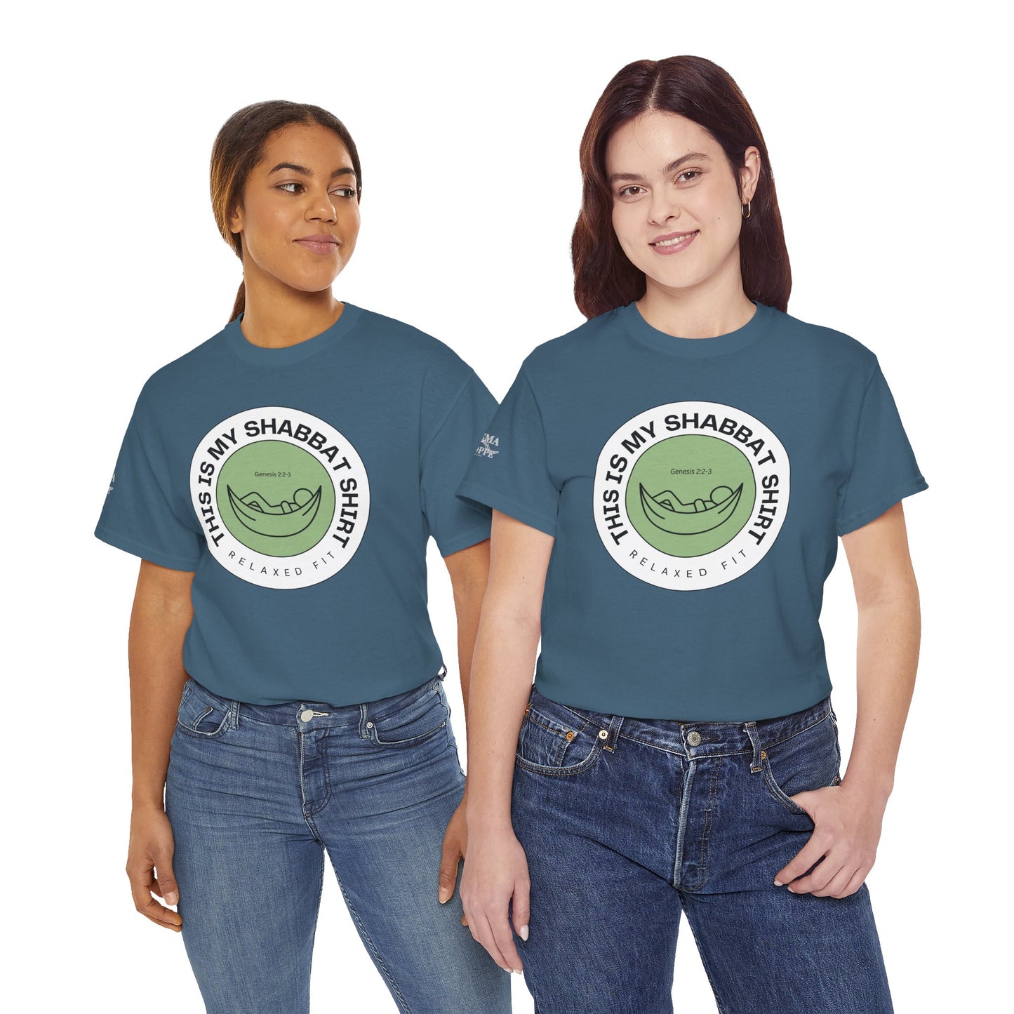 This Is My Shabbat Shirt — Chilling Out Is a Commandment Hammock Sabbath Cotton Tee