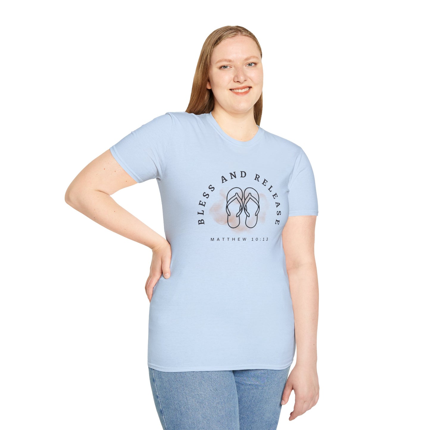 Bless and Release Matthew 10:13 Cotton Shirt