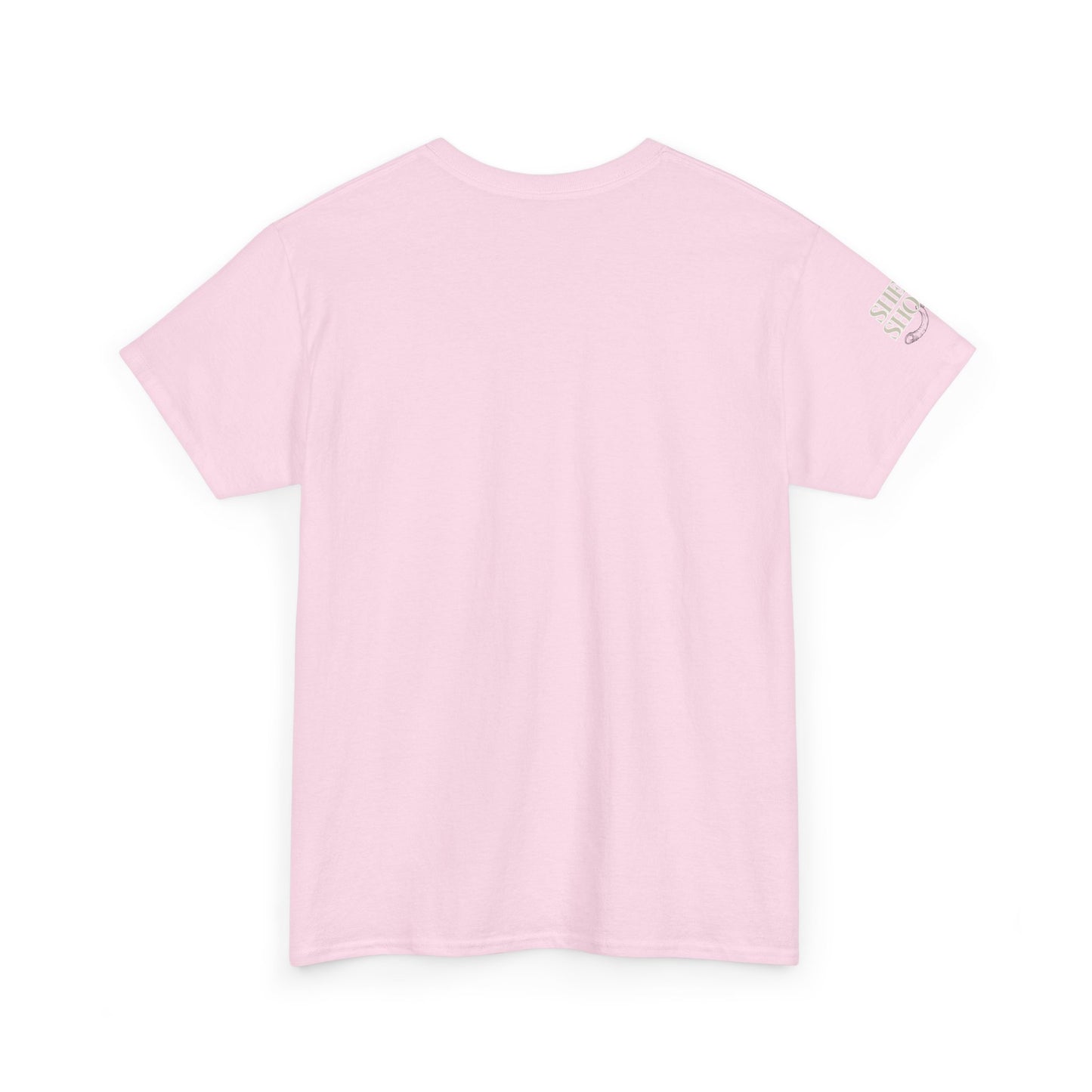 "Not Today Ha-satan" Cotton Tee Minimal Script Graphic Tee