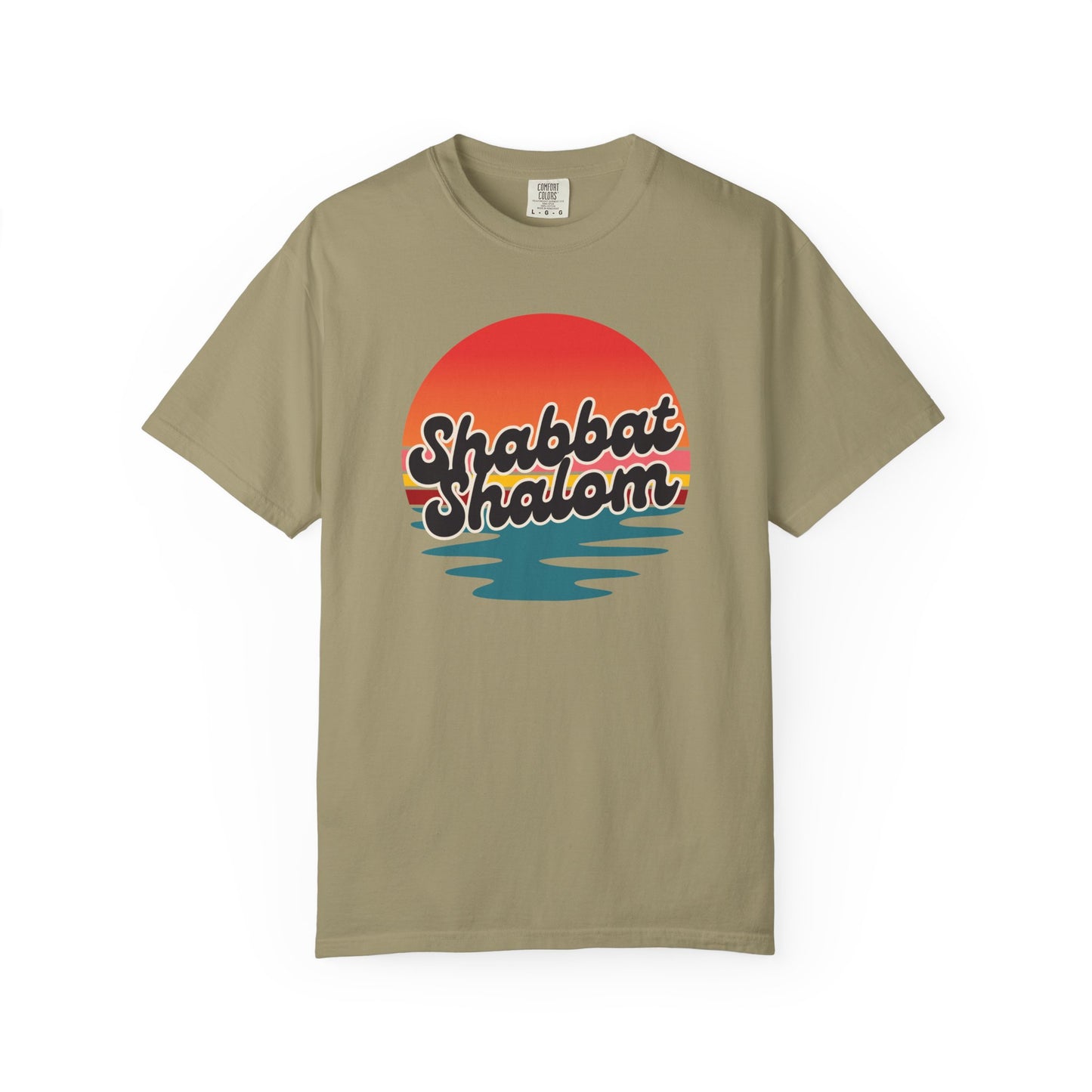 Sunset Shabbat Shalom T-shirt