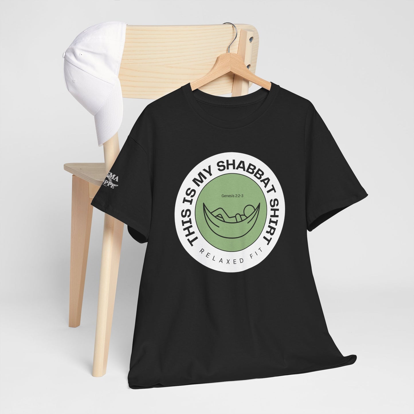 This Is My Shabbat Shirt — Chilling Out Is a Commandment Hammock Sabbath Cotton Tee