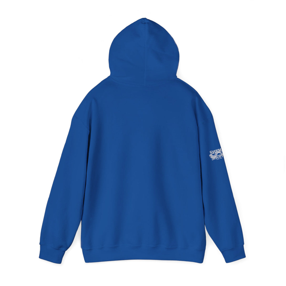 Thar's Pagan Thumbs Down Circle Hoodie — Retro Grunge Anti-Approval Graphic Sweatshirt