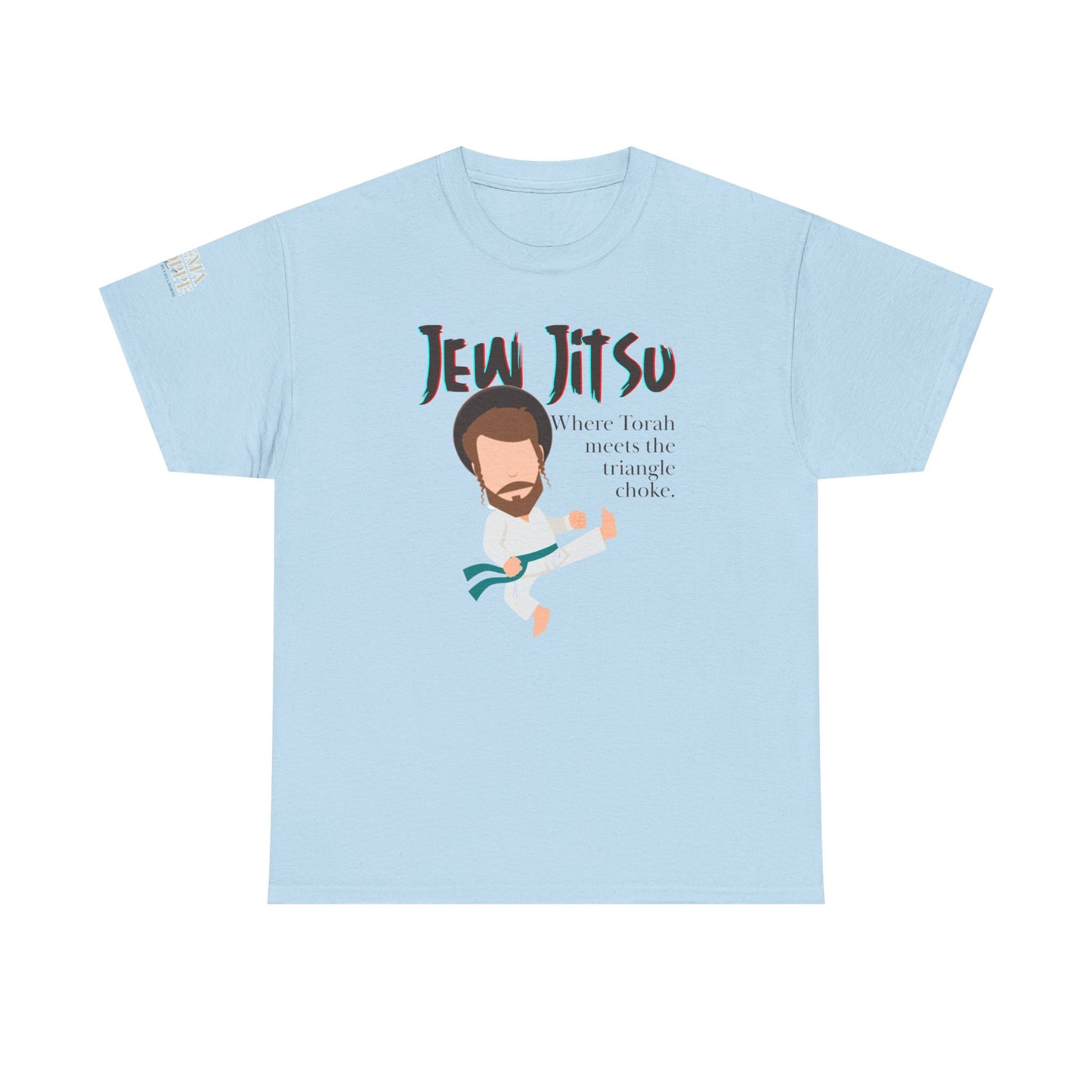Jew Jitsu Funny Unisex Tee - Cotton Martial Arts Torah Shirt