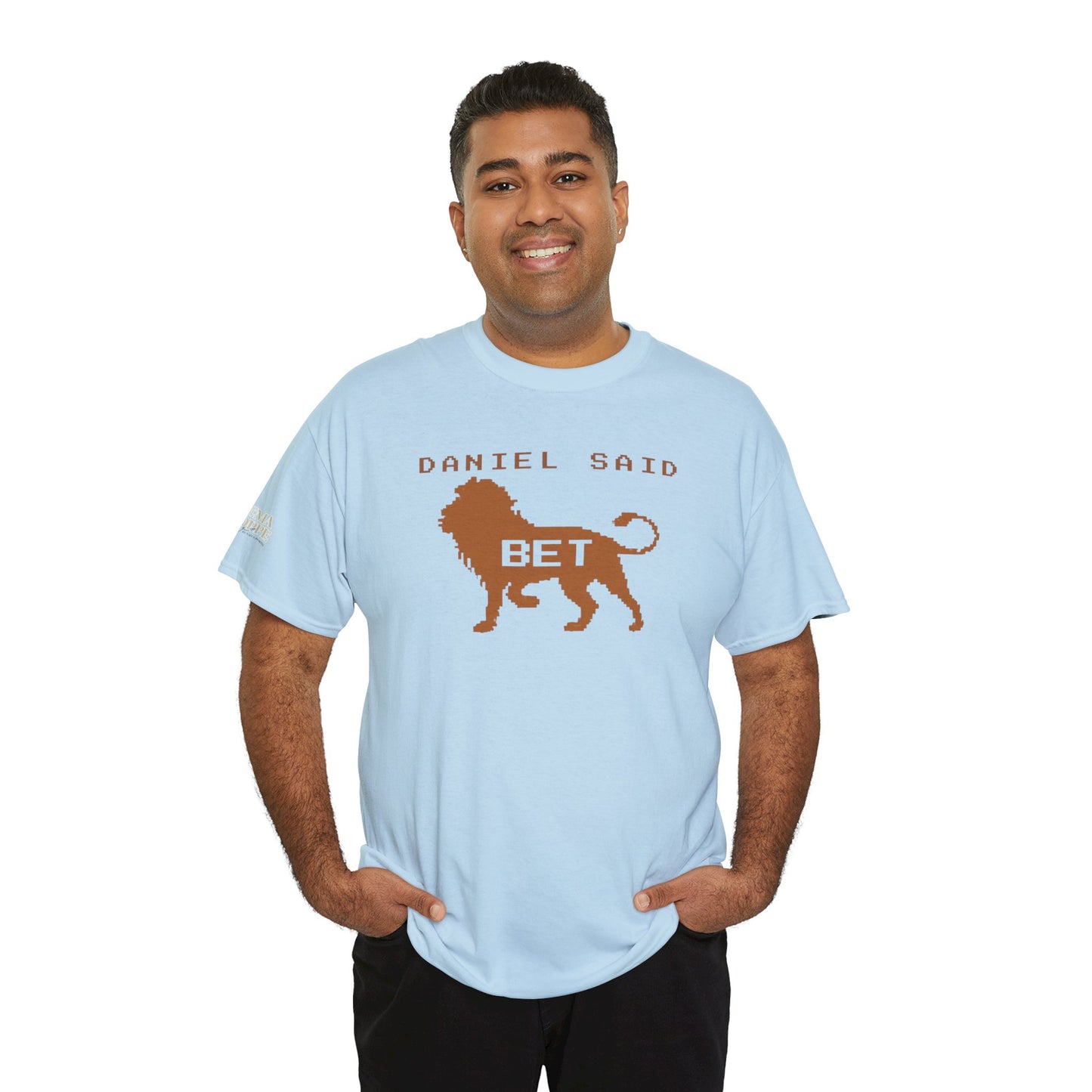 'Daniel Said Bet' Graphic Lion Tee Hebrew Hahas