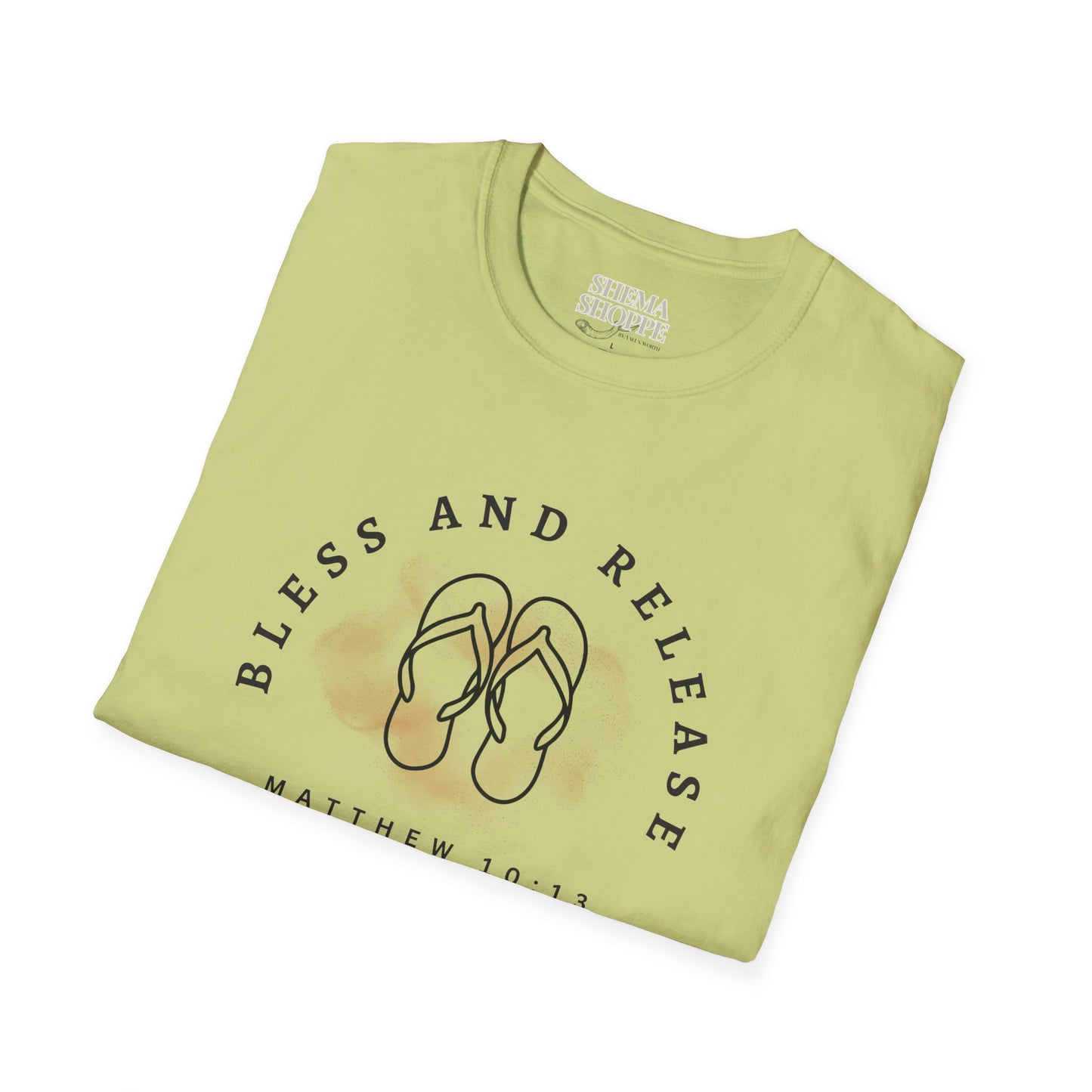 Bless and Release Matthew 10:13 Cotton Shirt