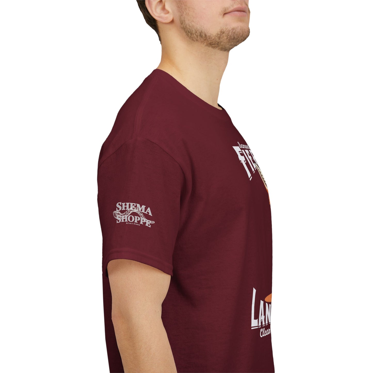 Fiery Fox Landscaping Unisex Heavy Cotton Tee - dark shades