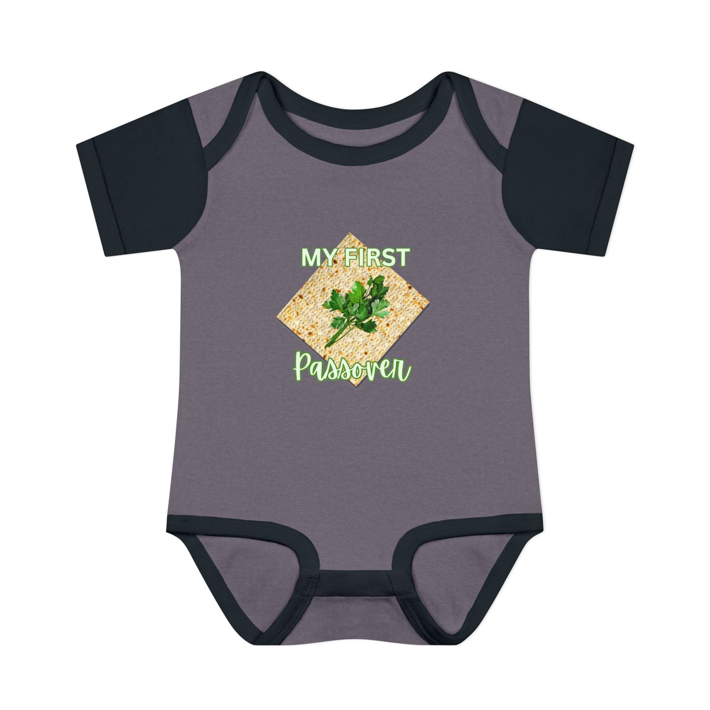 Baby Bodysuit - "My First Passover" Infant Onesie (Cute Unleavened Bread Lover Gift)
