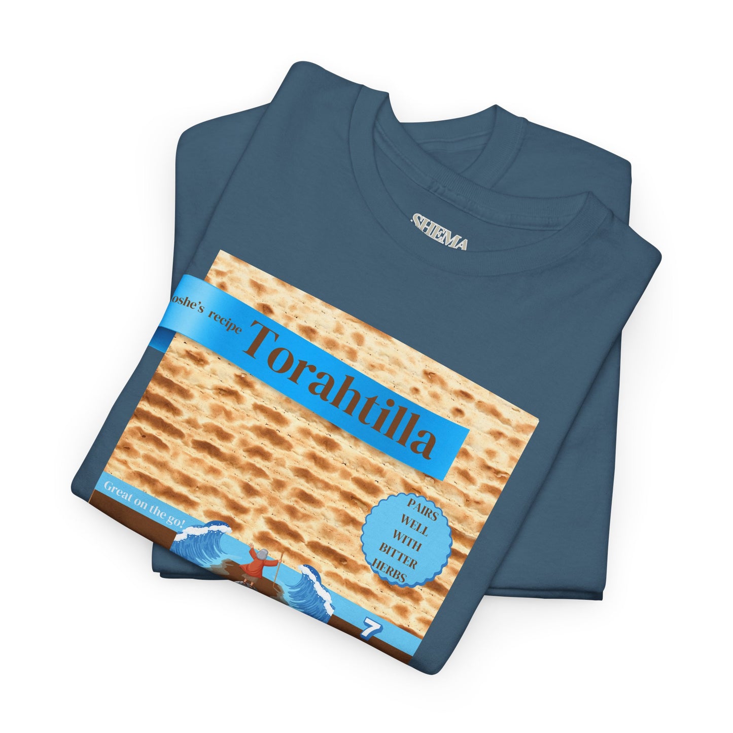 Passover Matzo Unisex Tee - Moshe's Recipe Torahtillas Cotton Funny Shirt