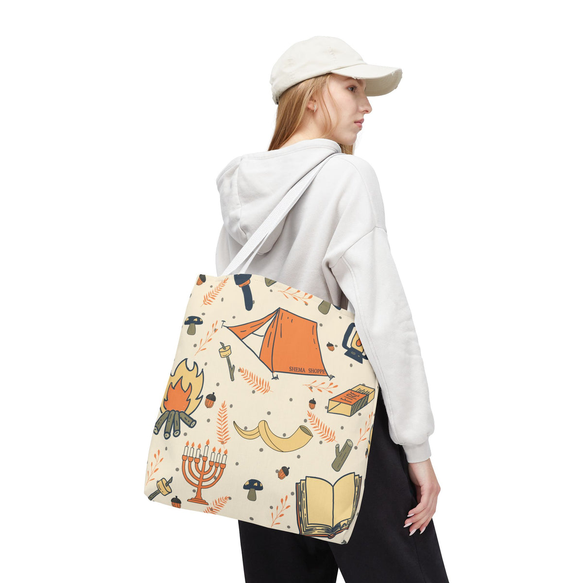 Sukkot Tents Tote Bag (AOP)