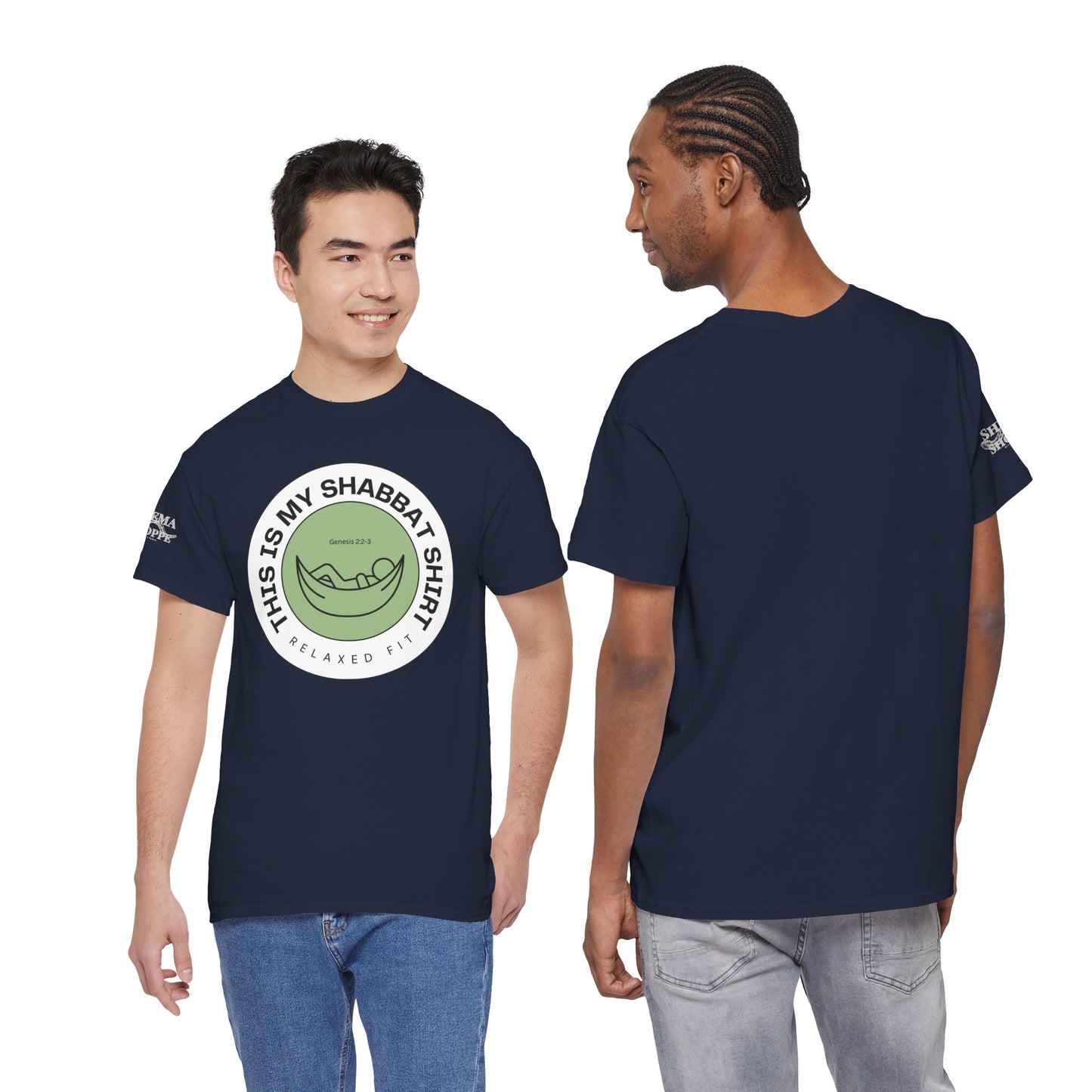 This Is My Shabbat Shirt — Chilling Out Is a Commandment Hammock Sabbath Cotton Tee